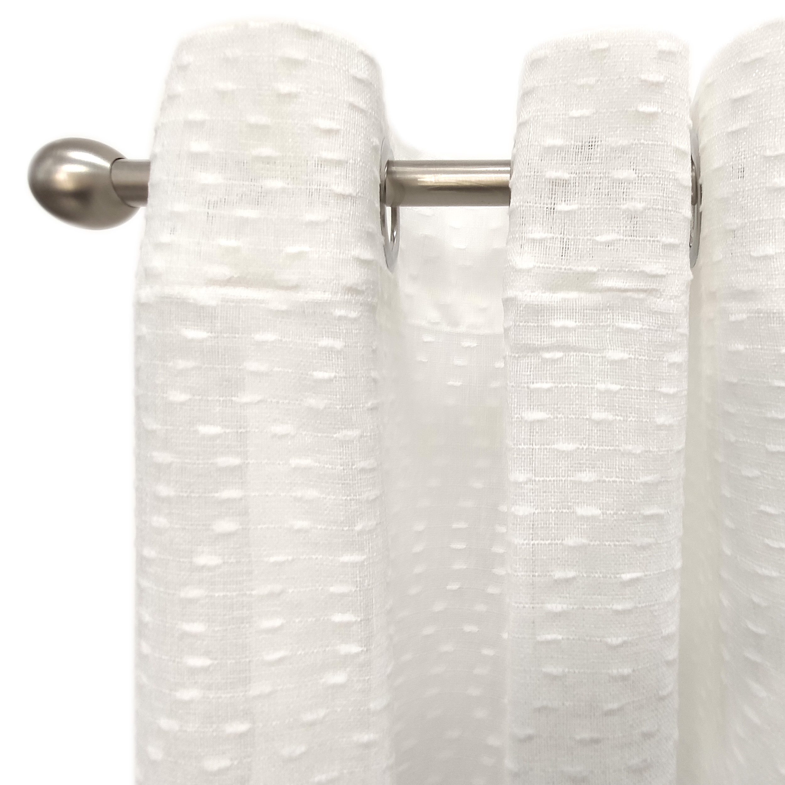 Rideau en tissu Christina White