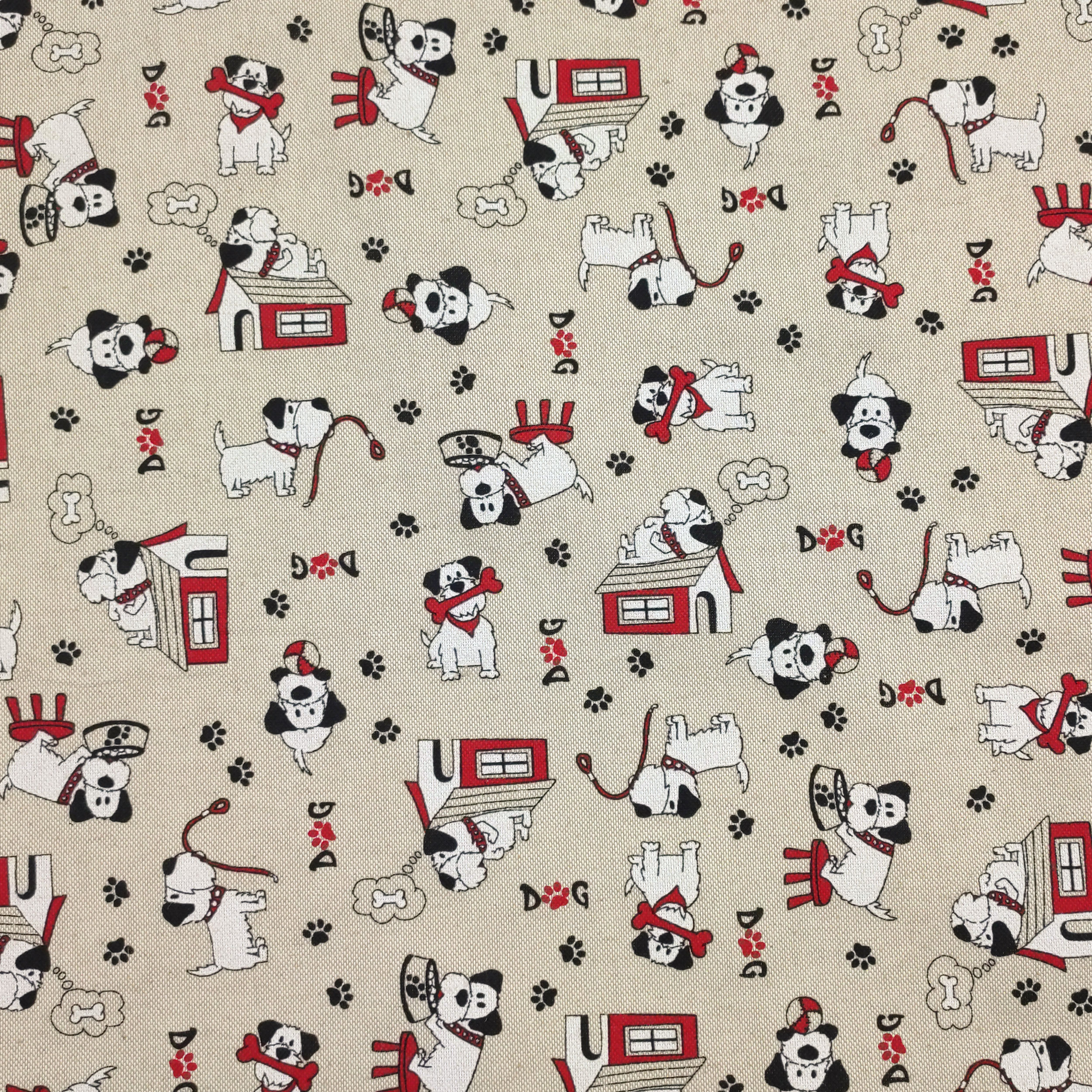 Mixed Cotton Dog Fabric