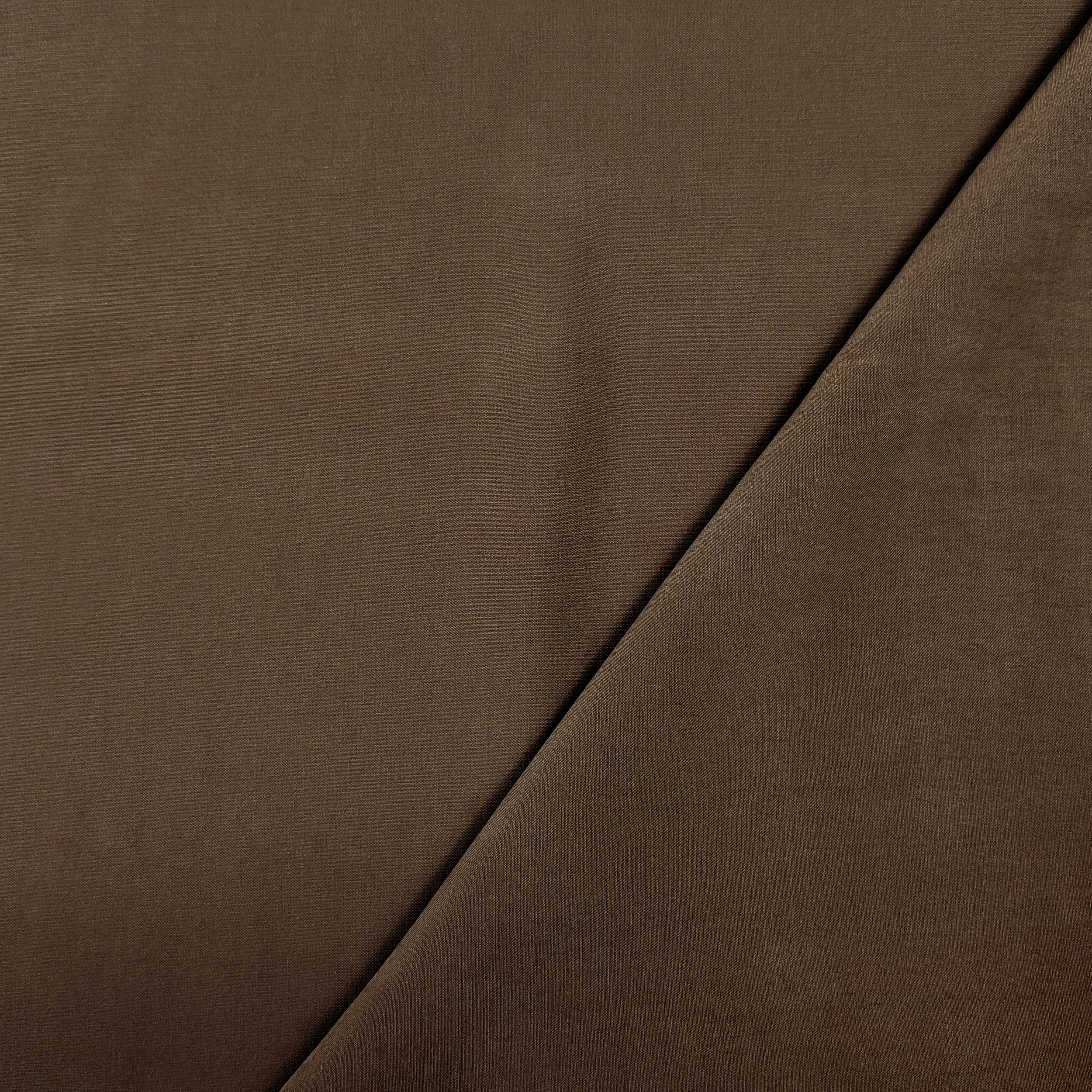 Brown Silk-Finish Cupro Cut Piece, 90x150 cm Image