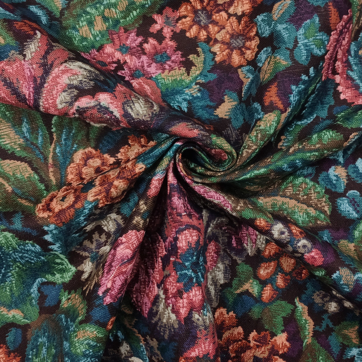 tessuti-vintage-floreale-bordeaux-verde-e-blu
