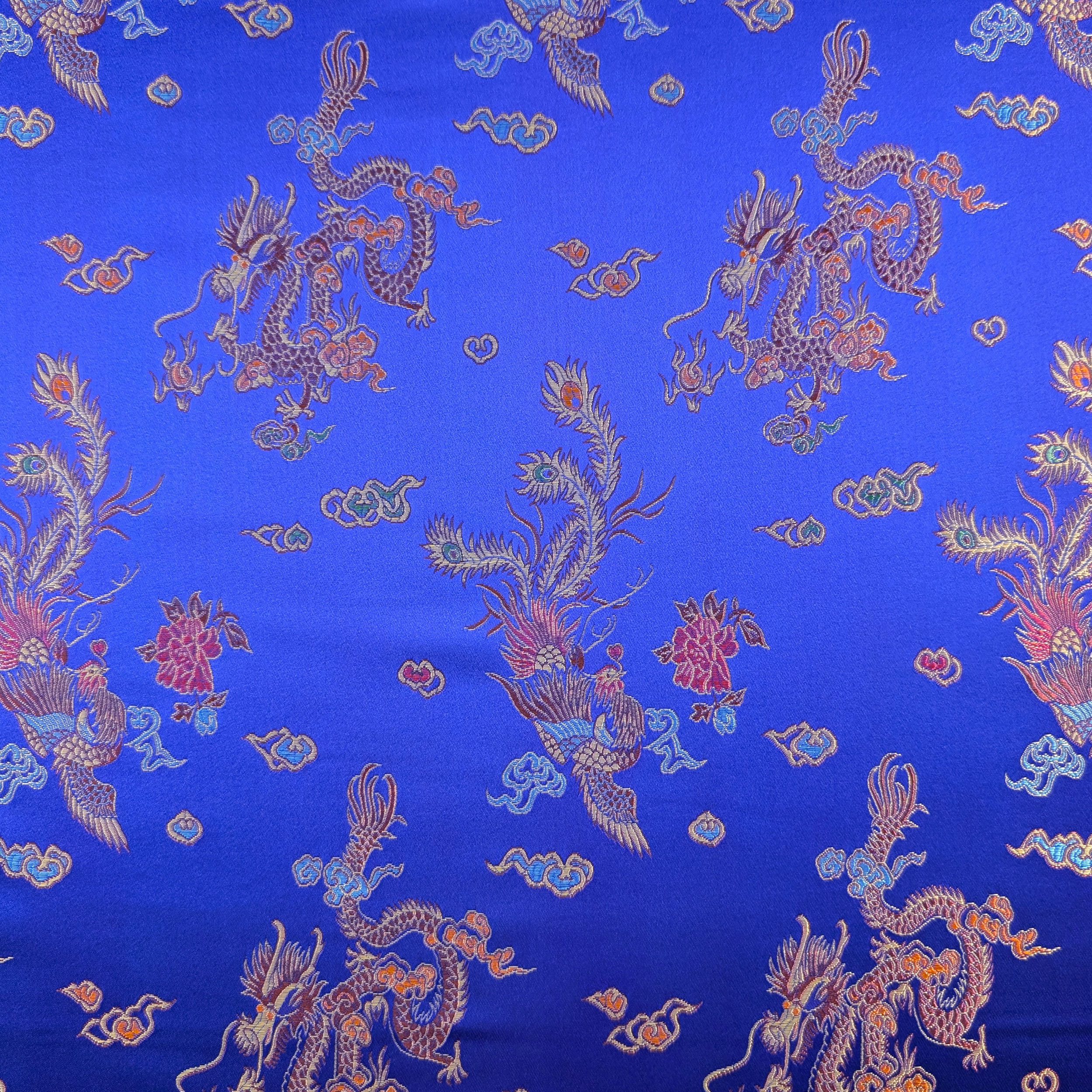 Dragón azul satinado Image