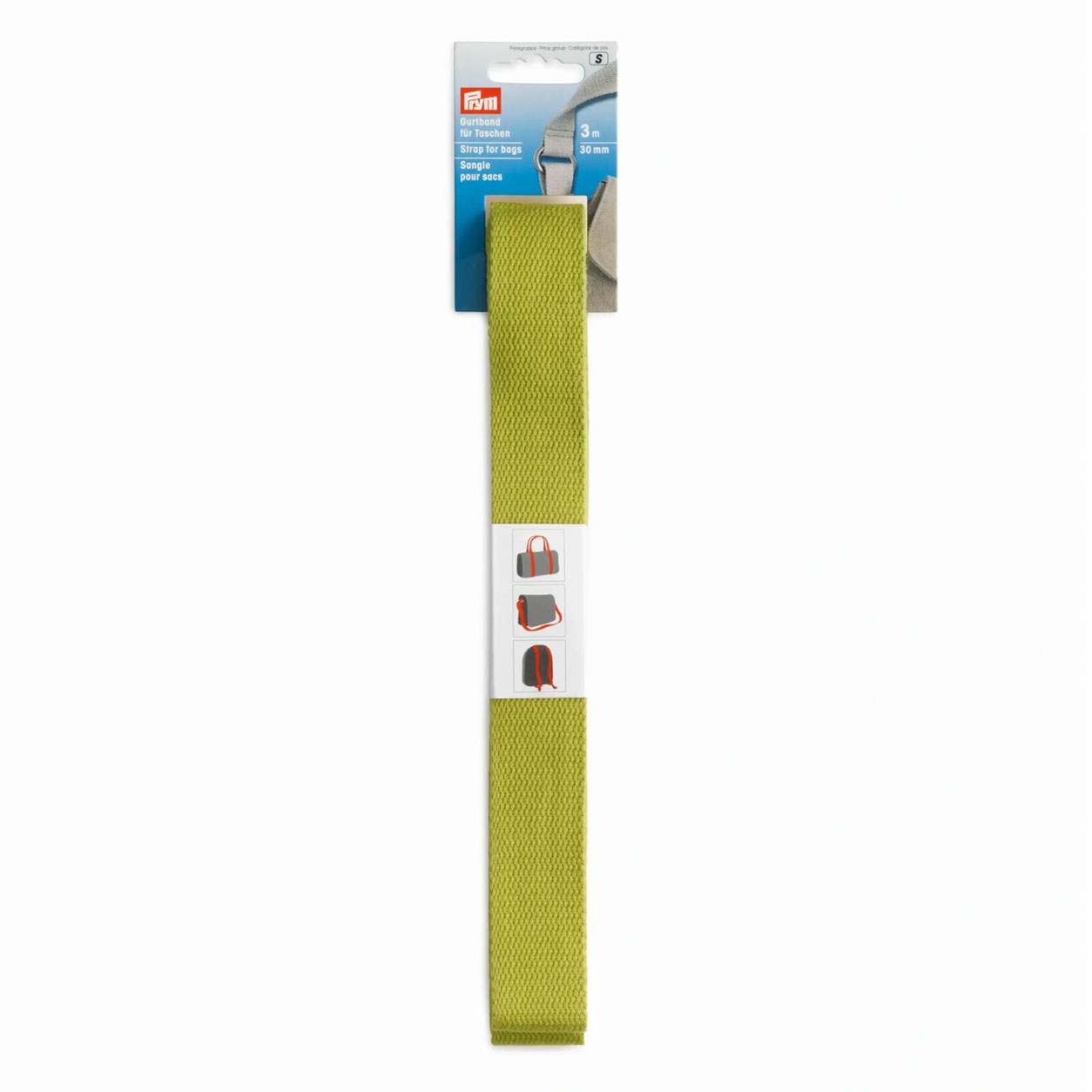 Sangle Prym pour sacs et sacs à dos Vert Image