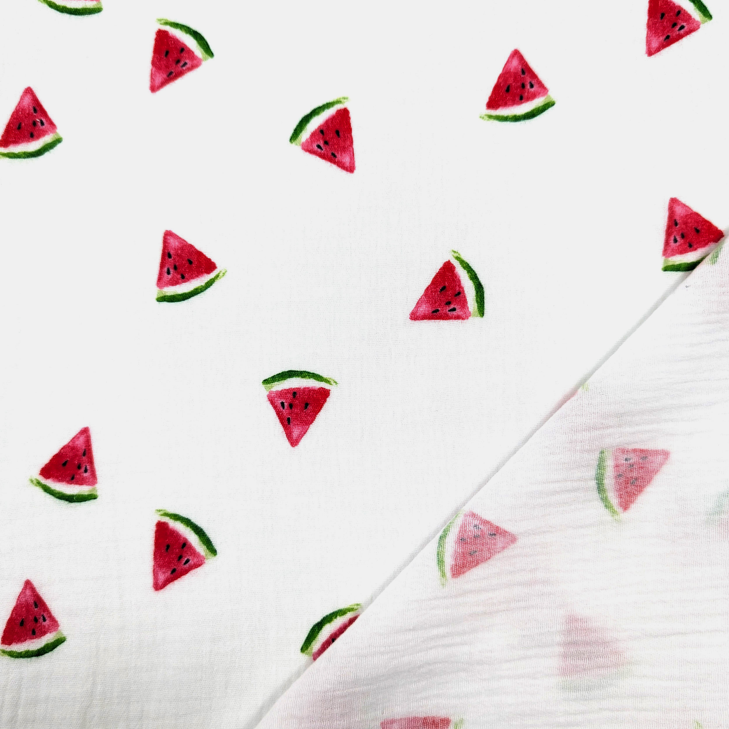 Watermelon Cotton Muslin