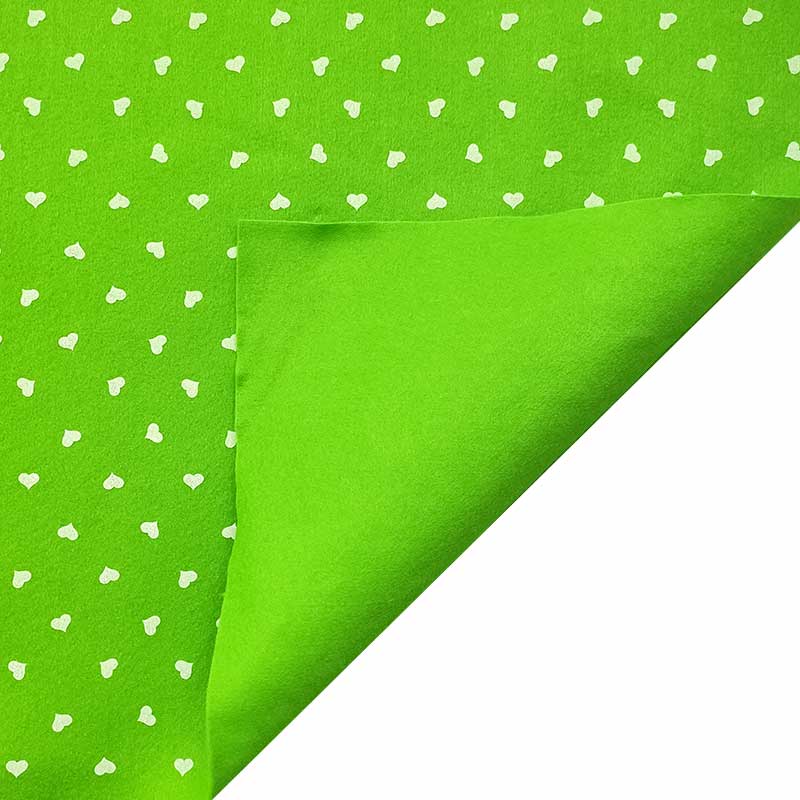 Pannolenci Acid Green White Hearts Image