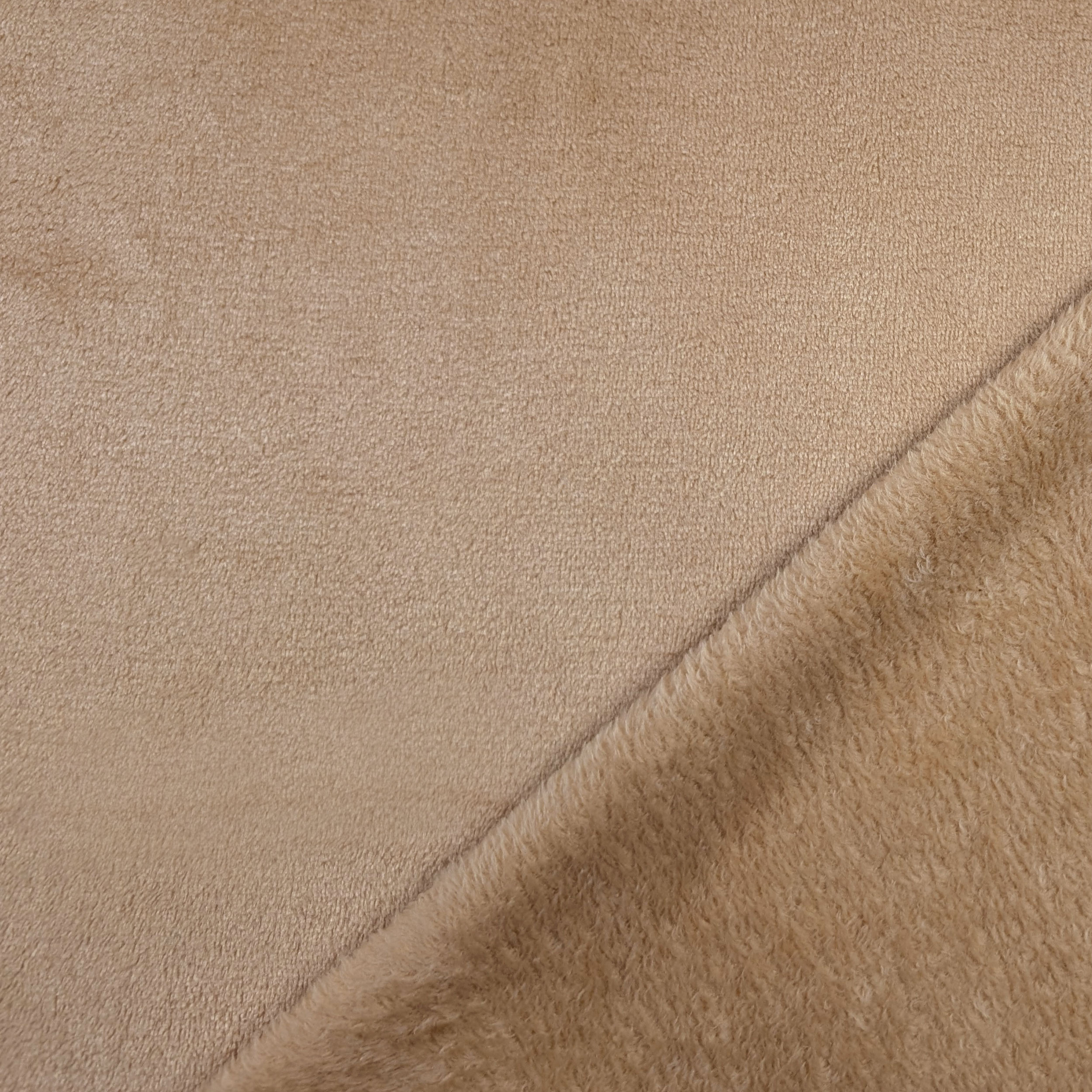 Plain Plush Fleece Fabric Image