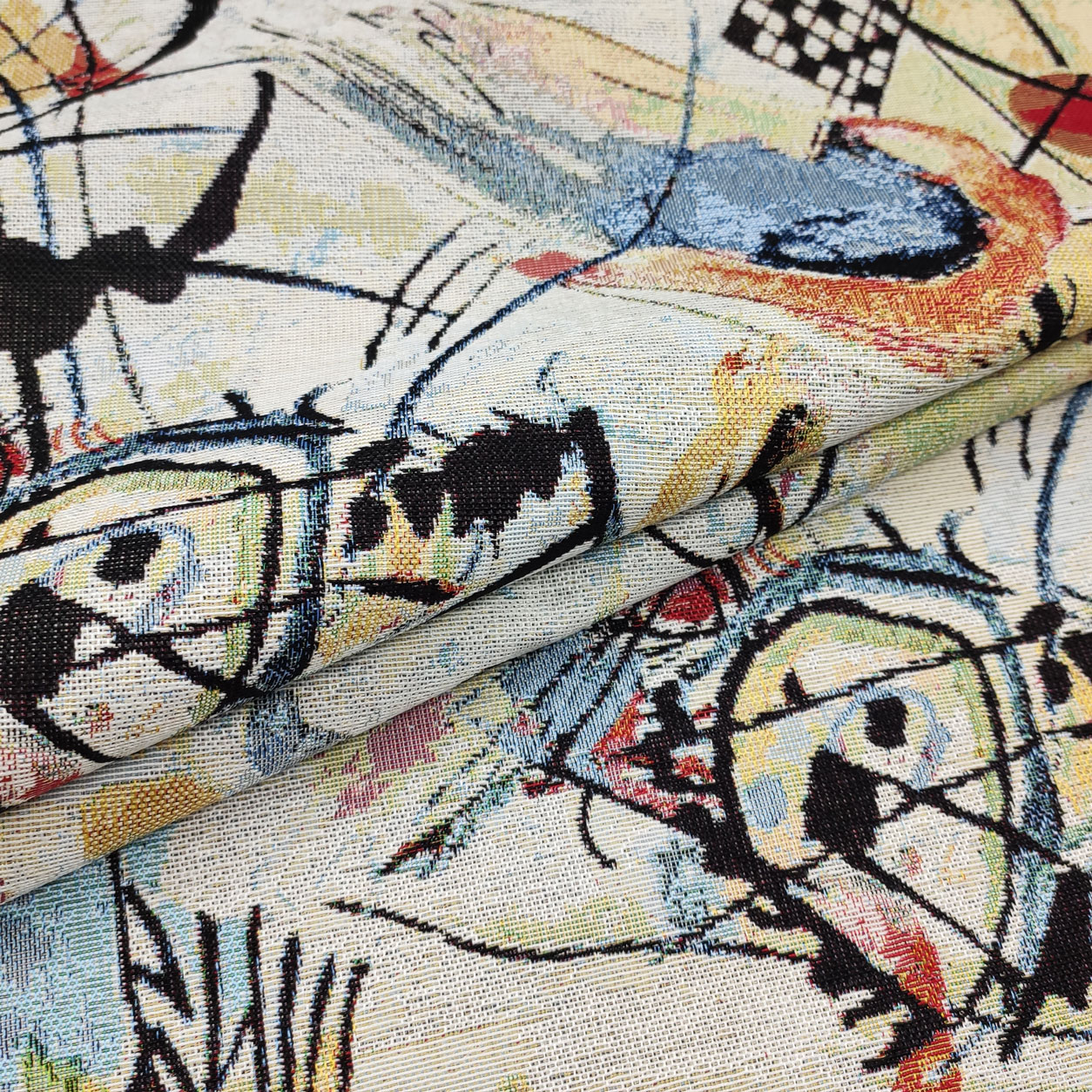 Lienzo Abstracto Amueblamiento Tela Gobelin