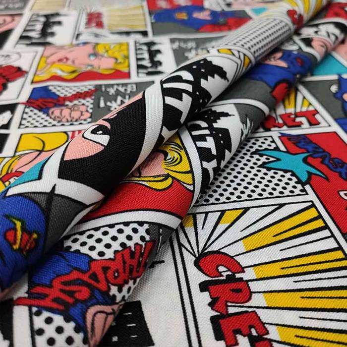 Tissu de carnaval pour bandes dessinées Image
