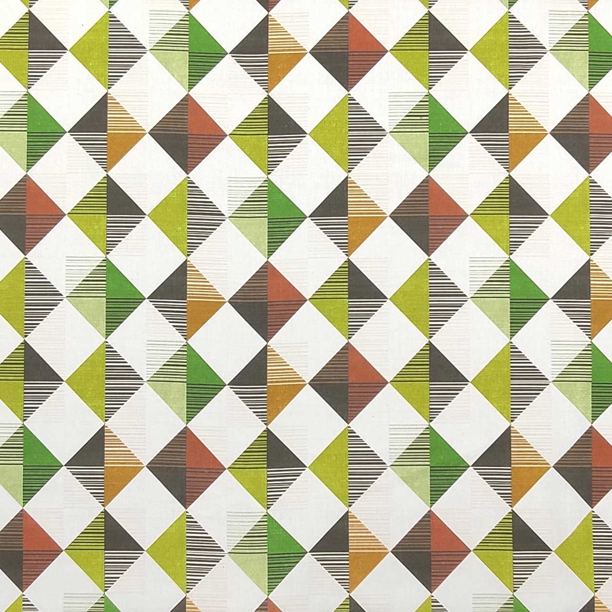 Découpage Panama à motifs Diamants colorés 100x140 cm Image