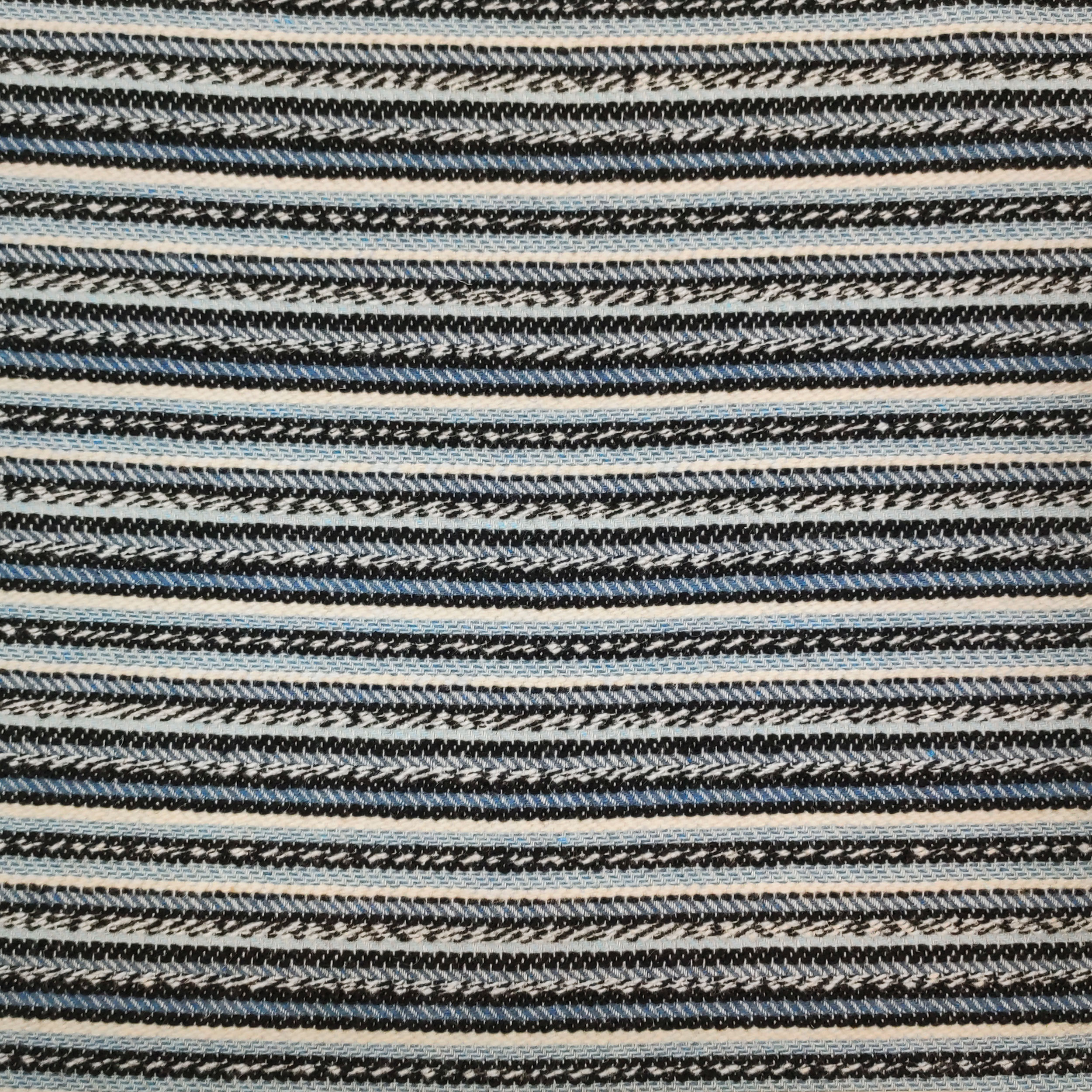 Tissu en laine Rayures abstraites Bleu clair Image