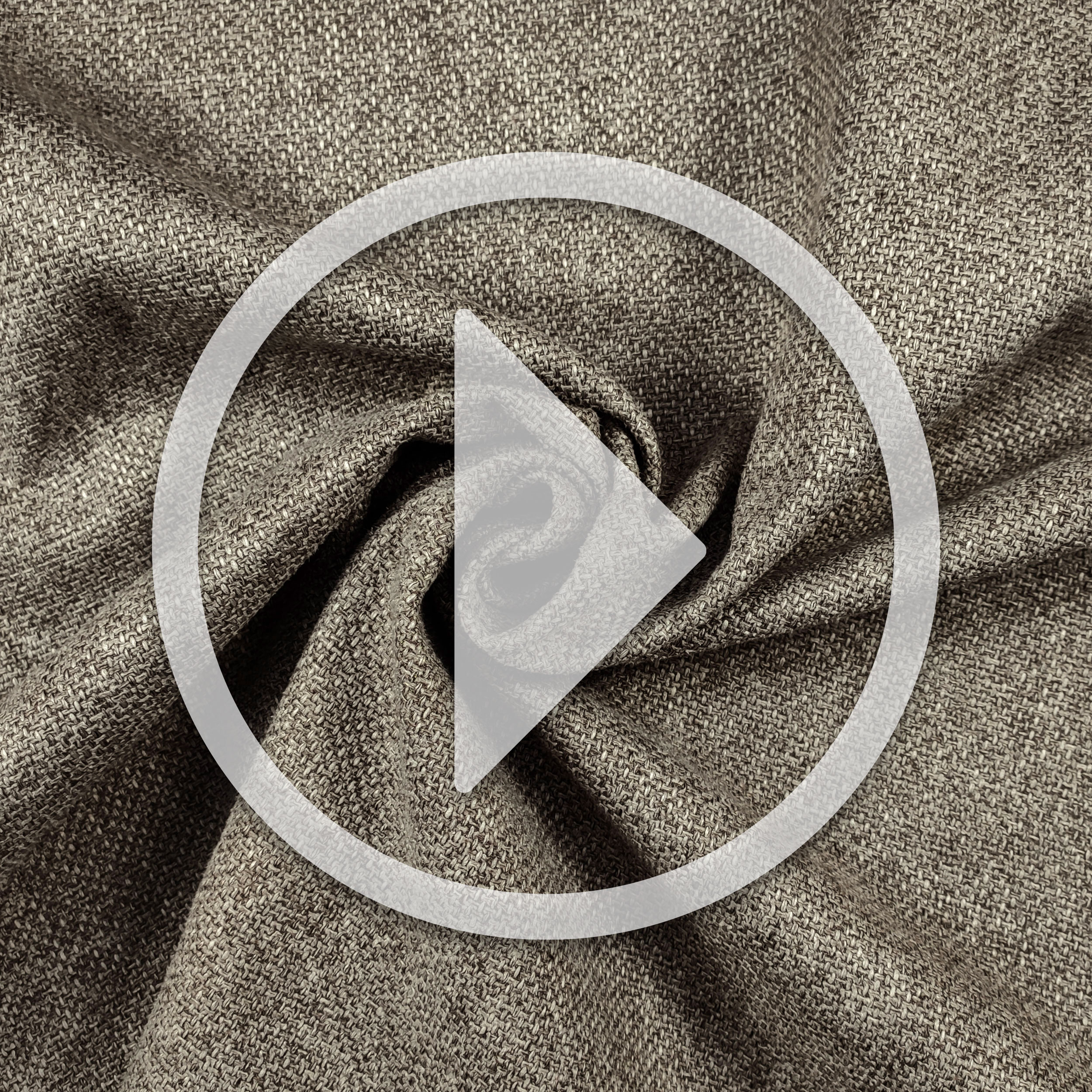 Tortora Melange Weave Fabric Image
