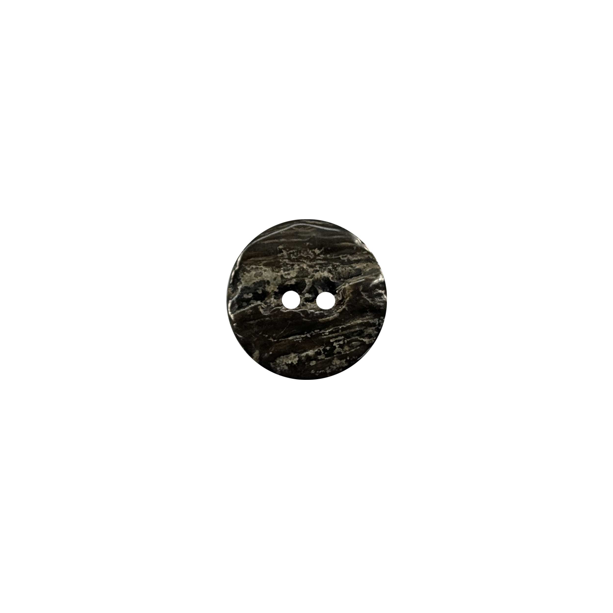 2-Hole Mother-of-Pearl Button Grey with Lin 32 Edge Image