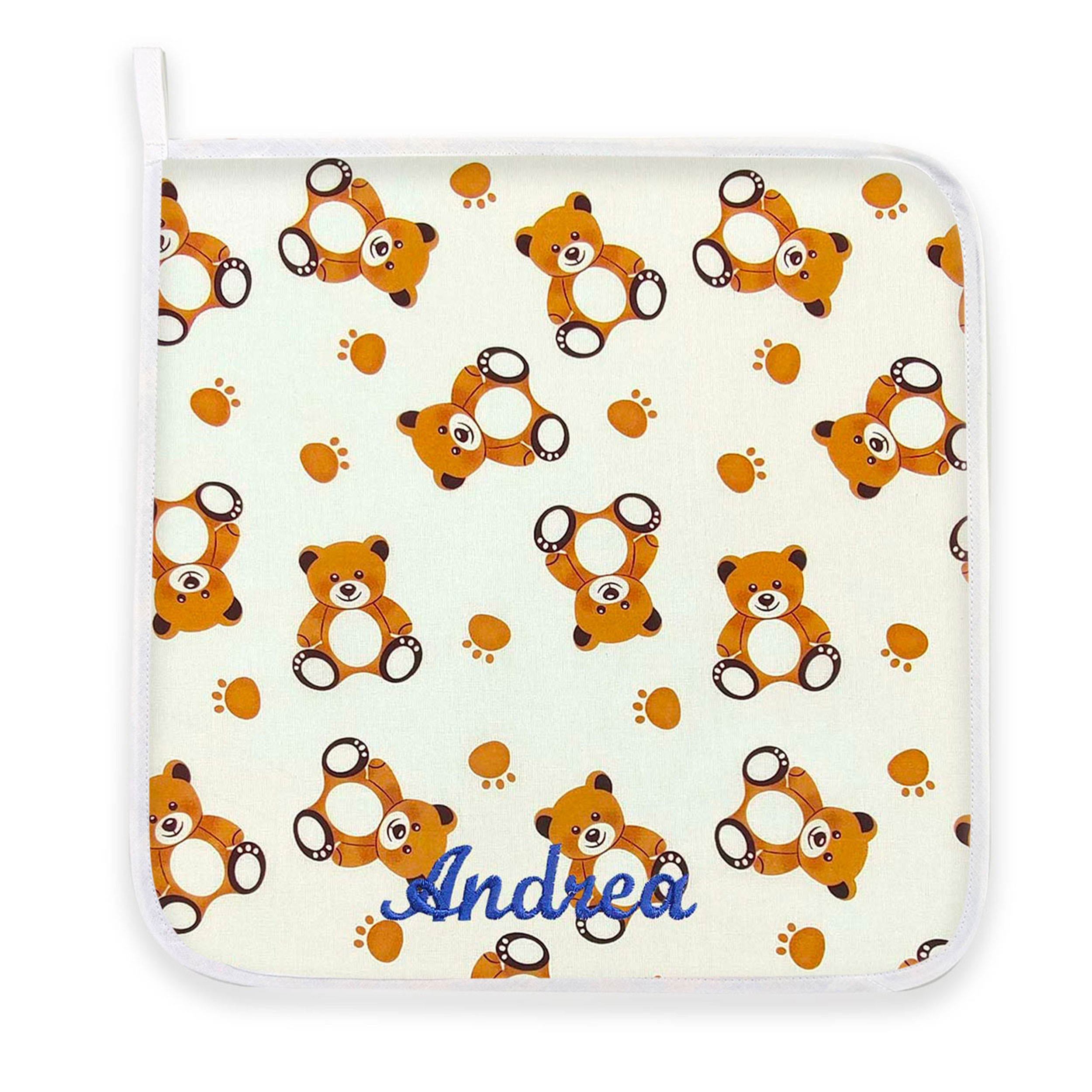 Napkin Bears White Background Image