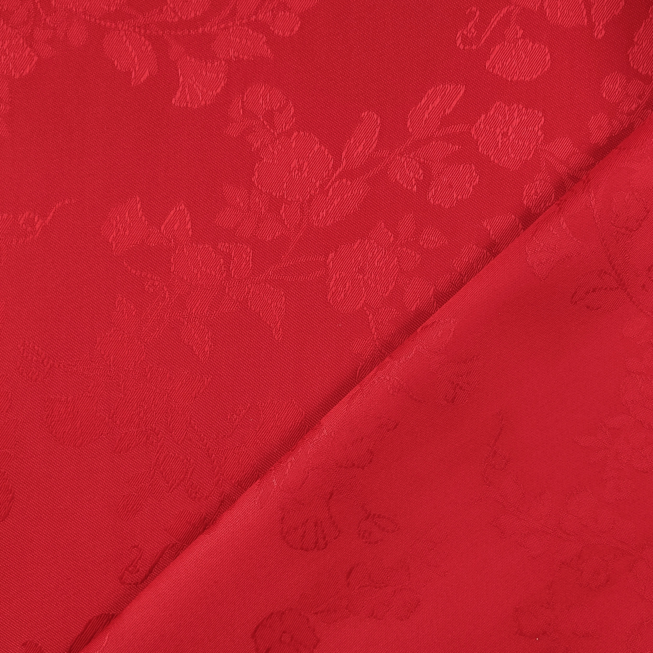 Tissu coton rouge Flanders