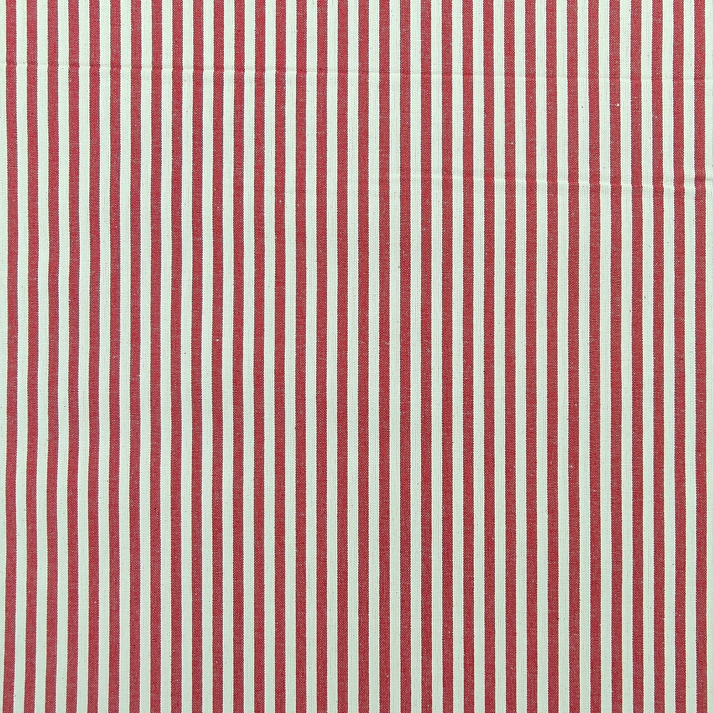 Pure Cotton Striped Tablecloth Fabric Image