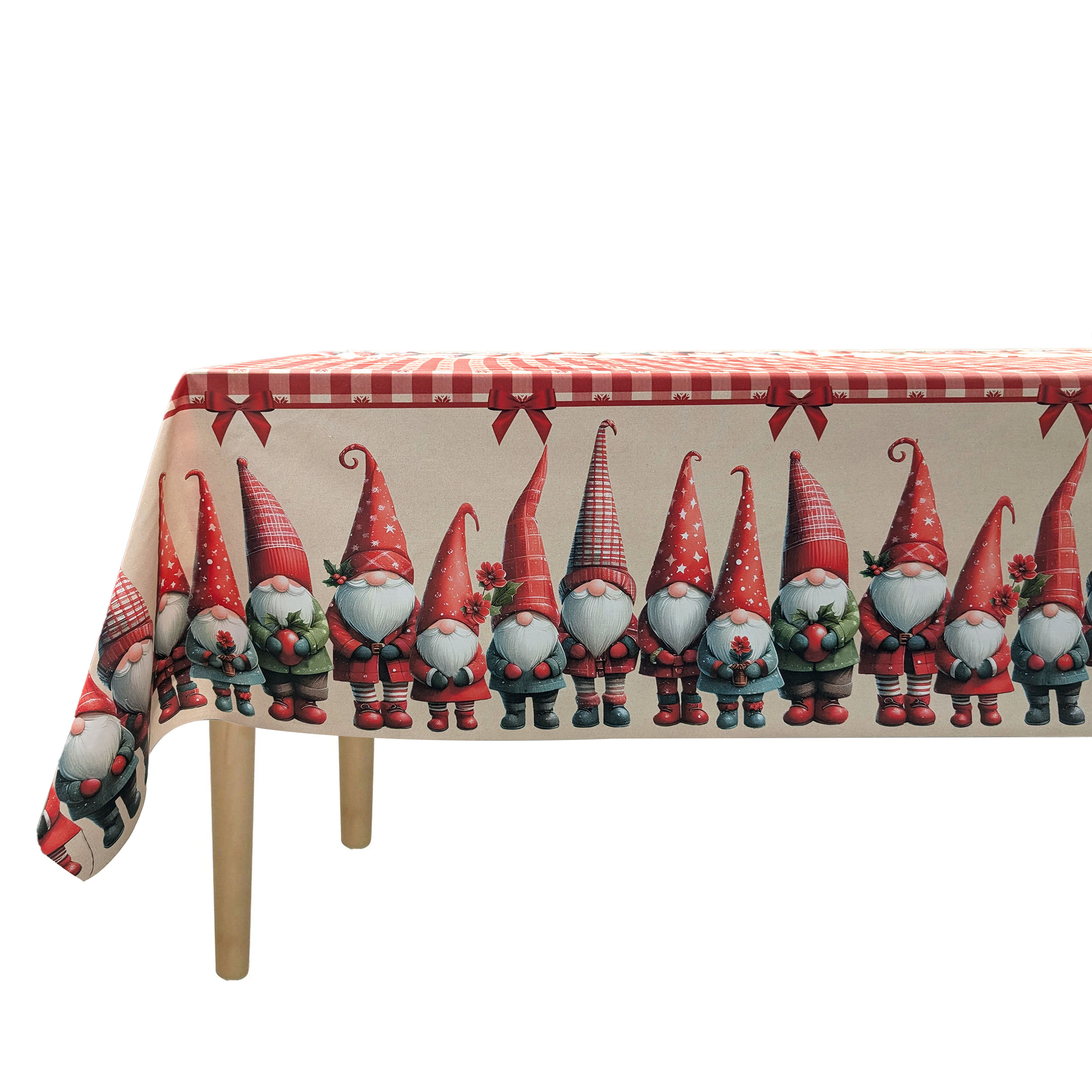 Mantel de Resina Tirolesa con Borde de Gnomo Image