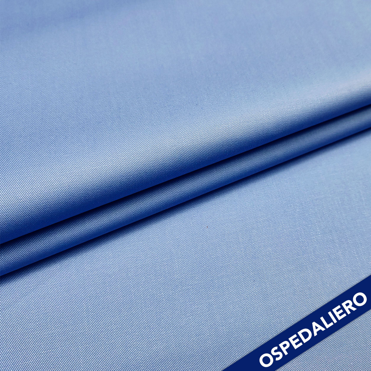 Krankenhaus Gabardine aus Baumwolle Hellblau Image