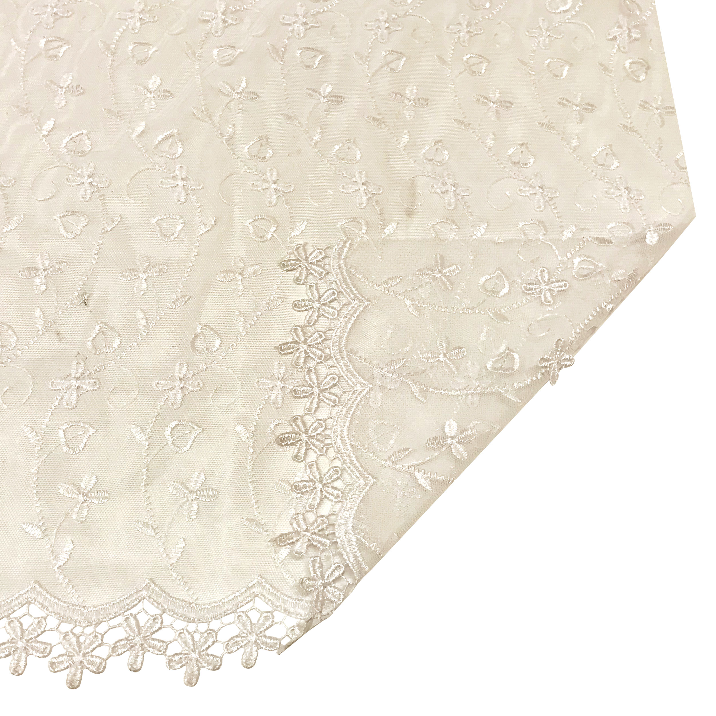 Scampolo Fabric Curtain Lace Ariadne 150x295 cm Image
