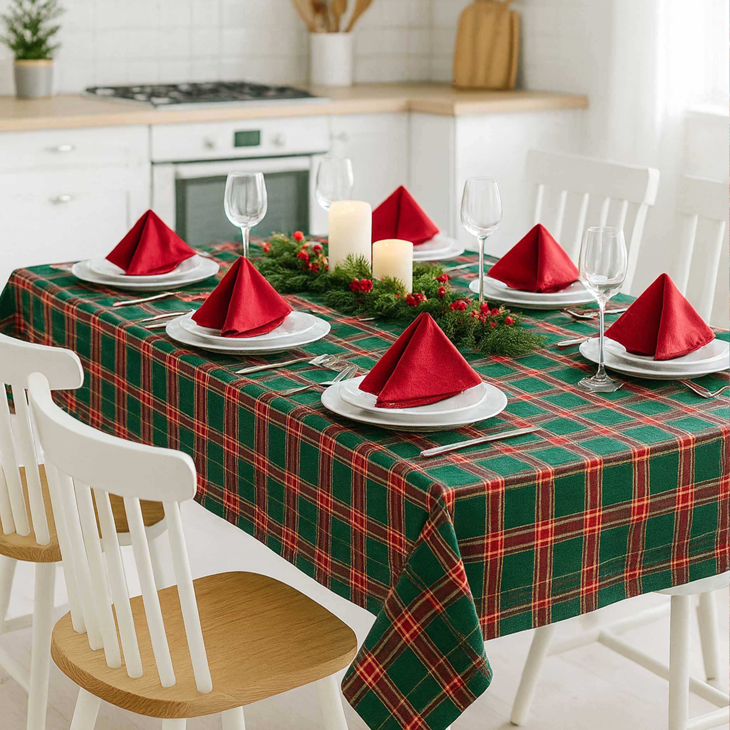 Tartan Furniture Small Green Image