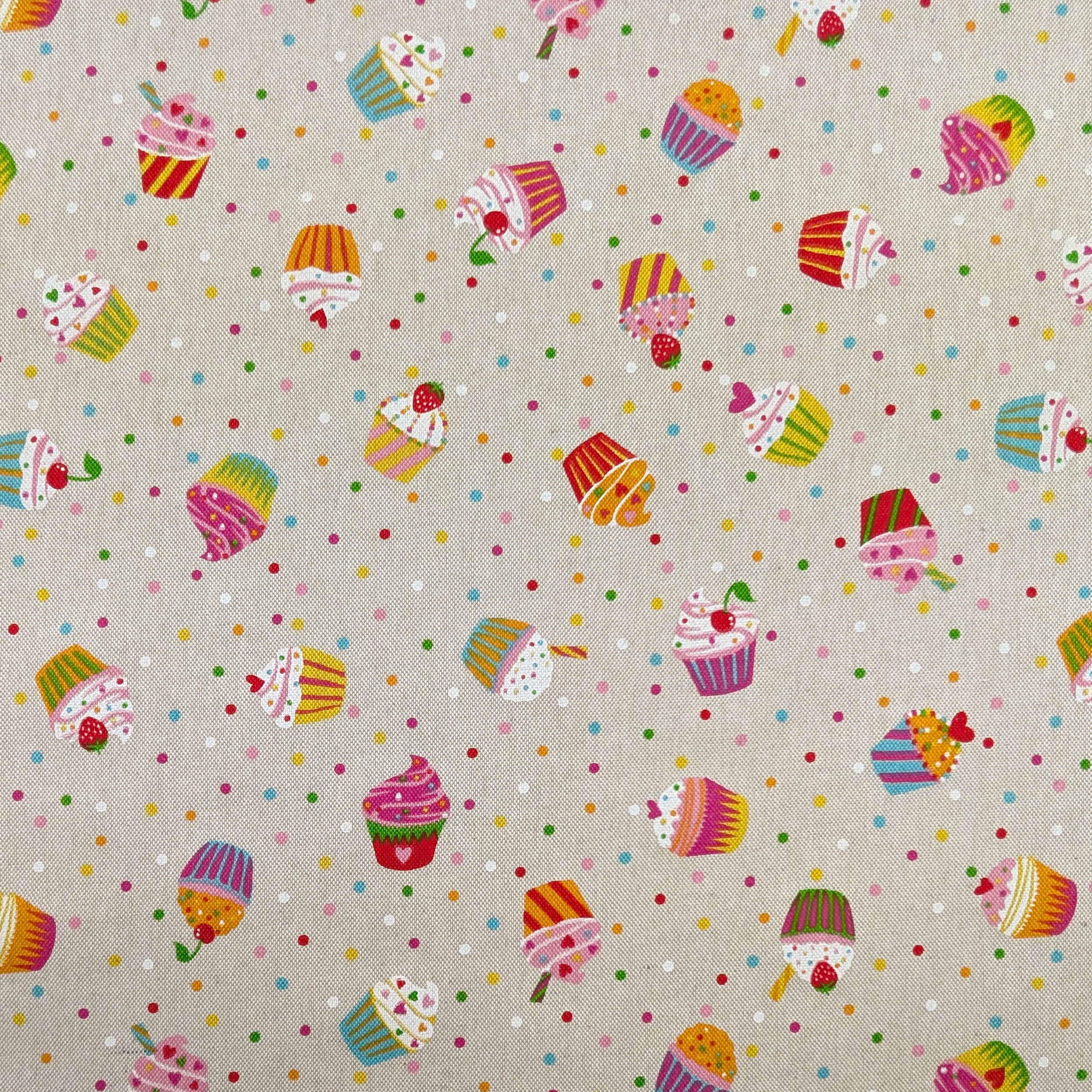 Panama Cupcakes fabric Image