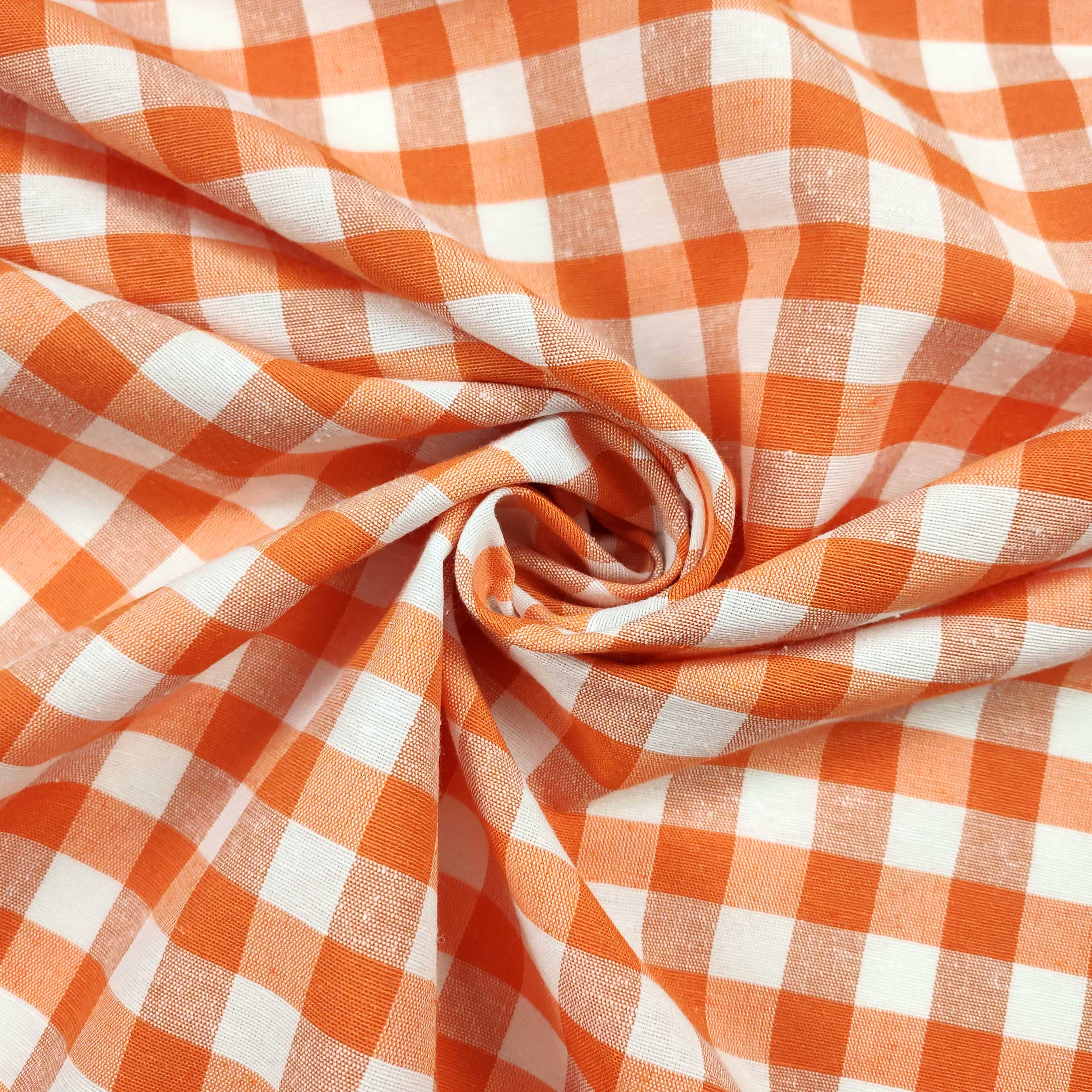 Yarn Dyed Fabric for Check Pattern Tablecloth Image