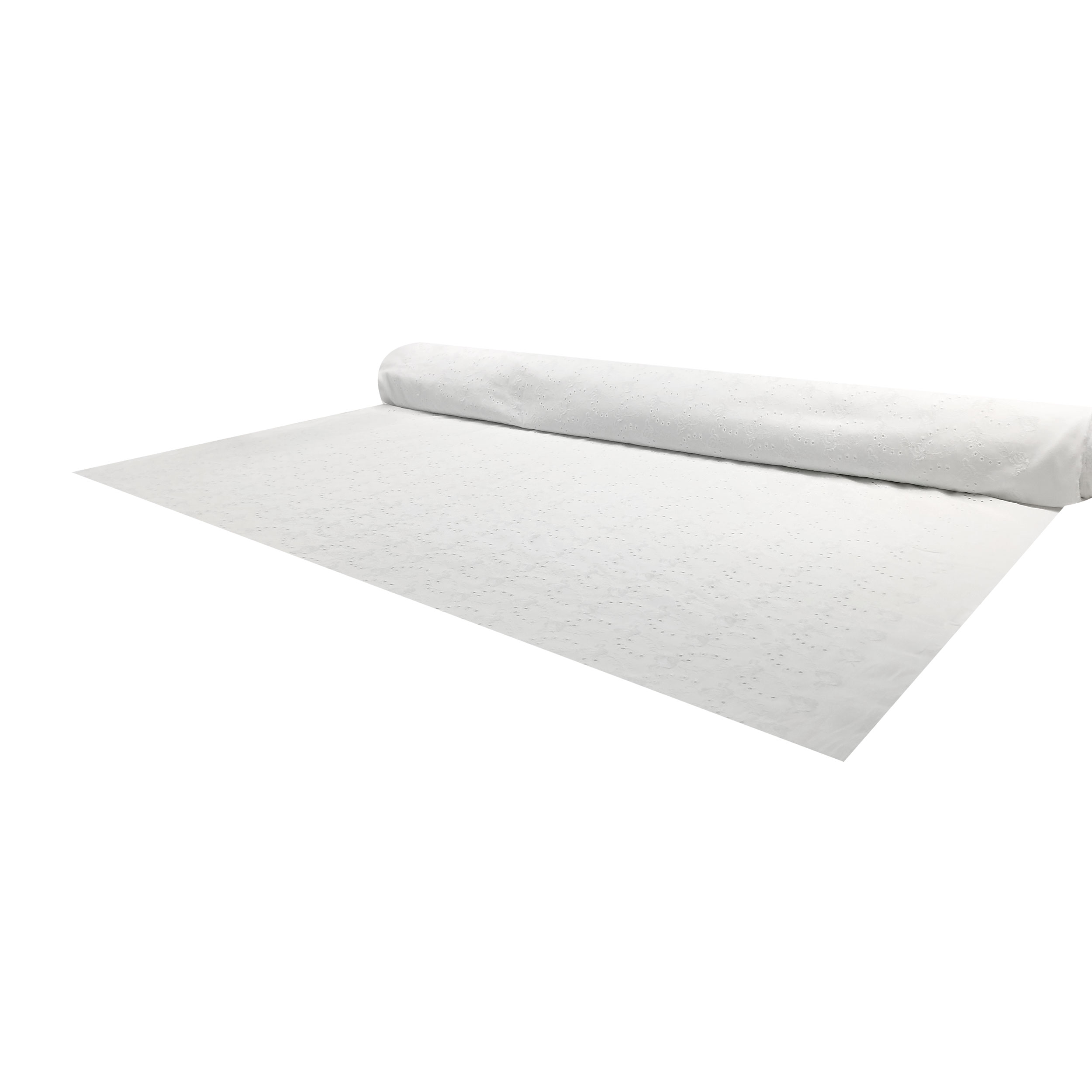 White Cotton Sangallo Roselline