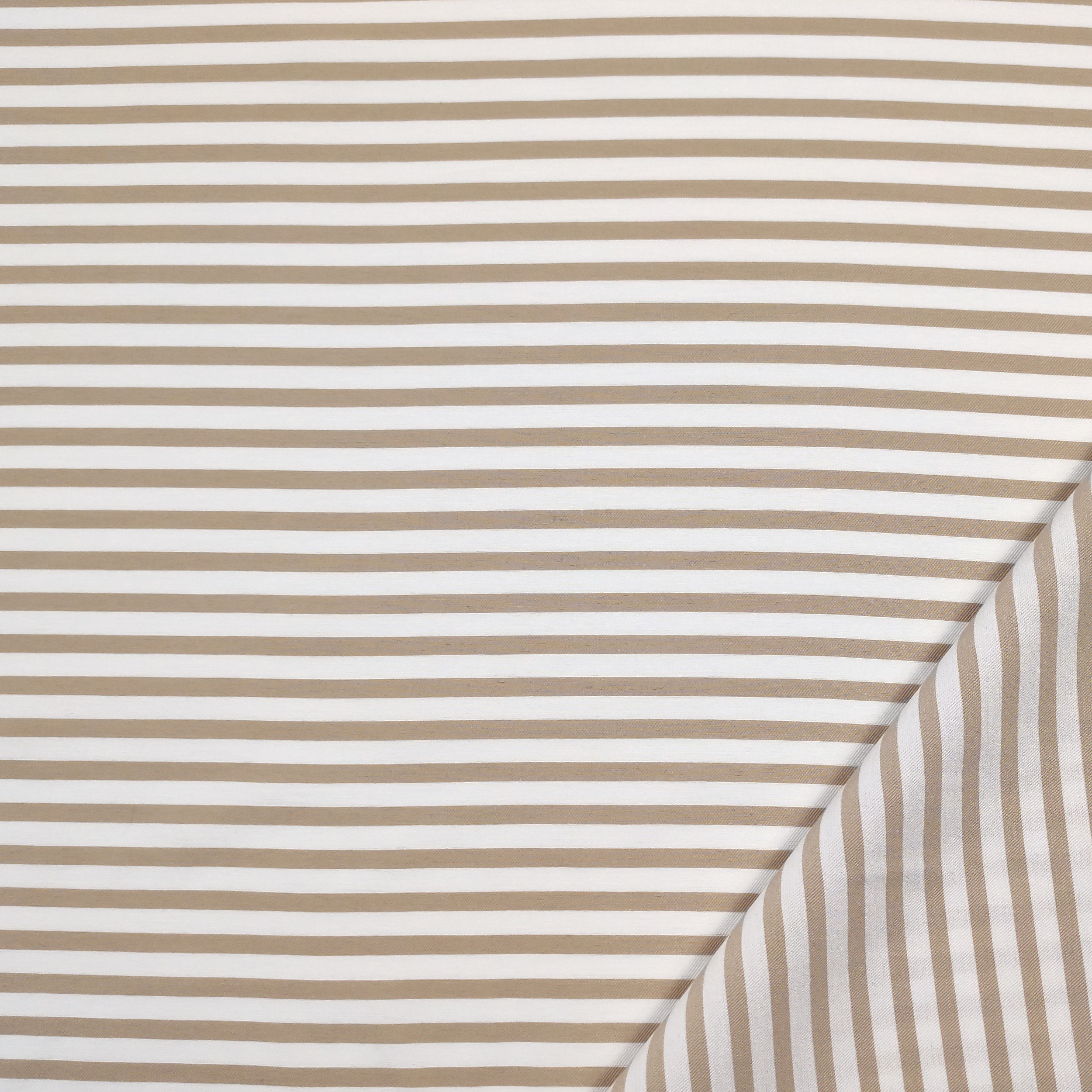 Cotton Fashion Stripe Beige