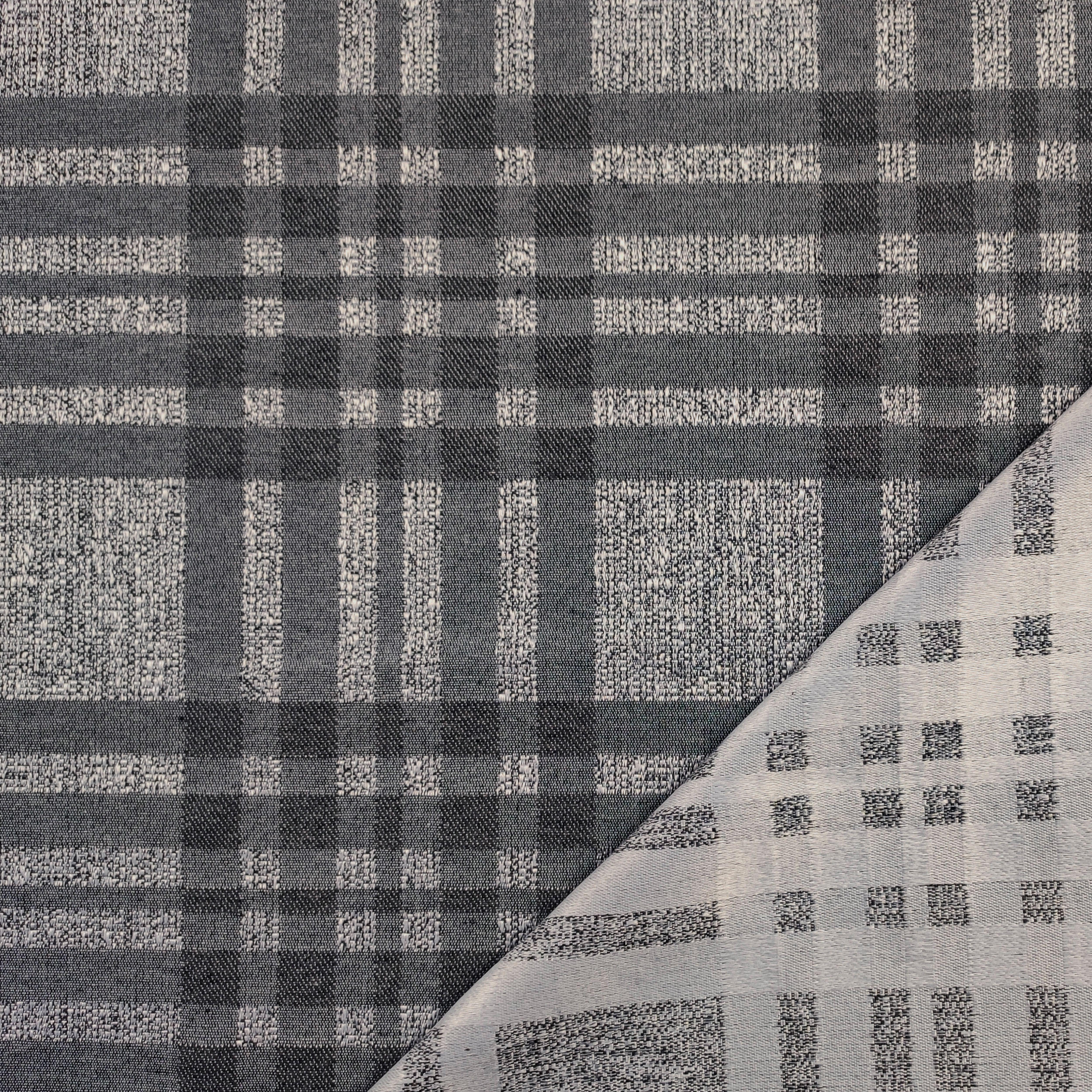 Grey Tartan Fabric Image