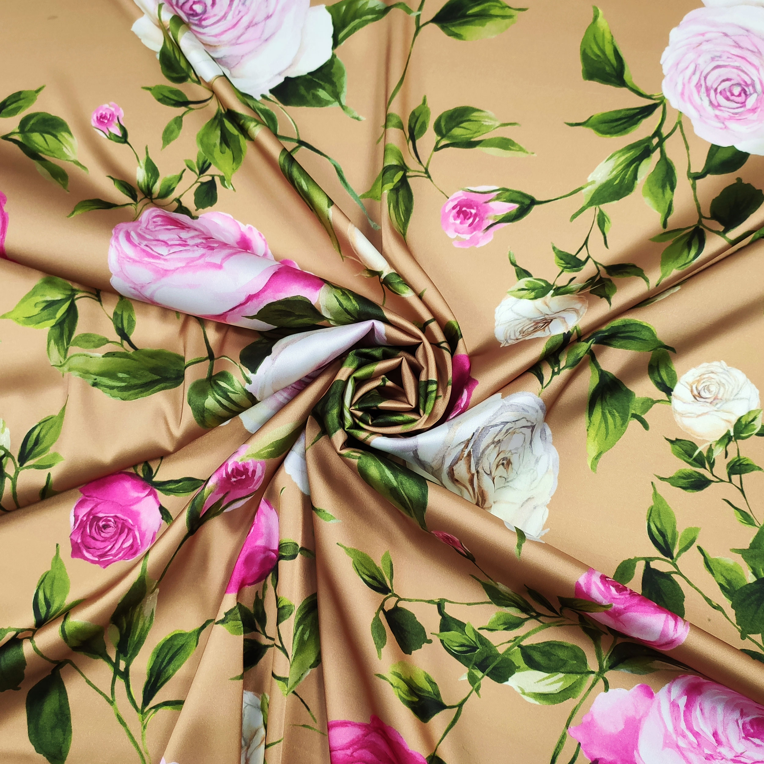 Set Elasticated Shave Fashion Background Hazelnut with Roses
