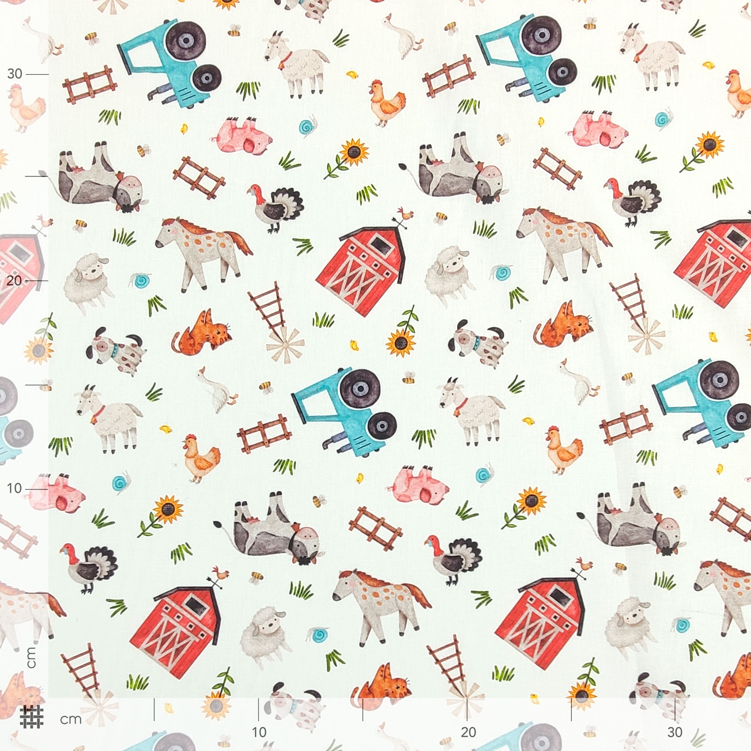 Cotton Farm Fabric