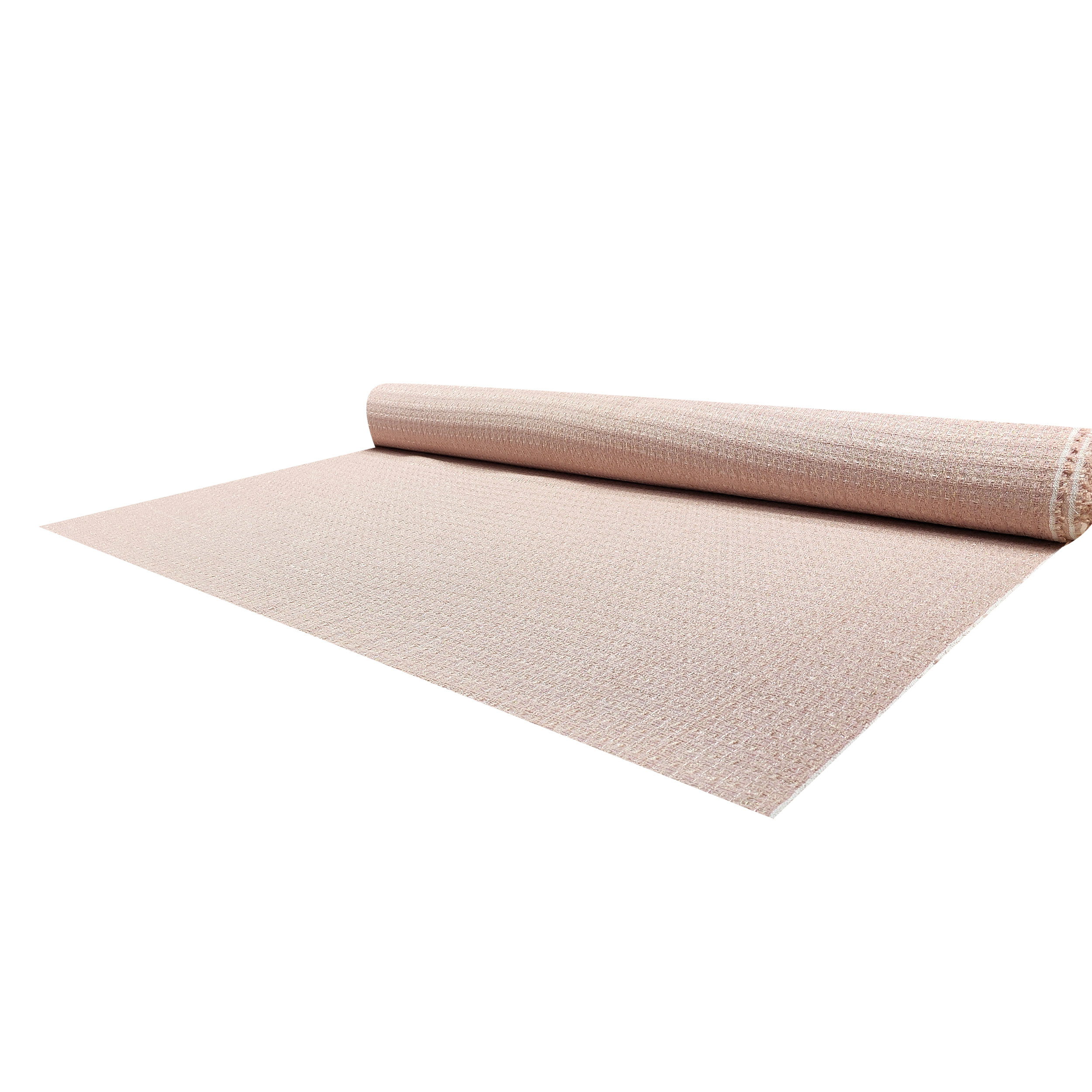 Tweed Lurex rose poudré