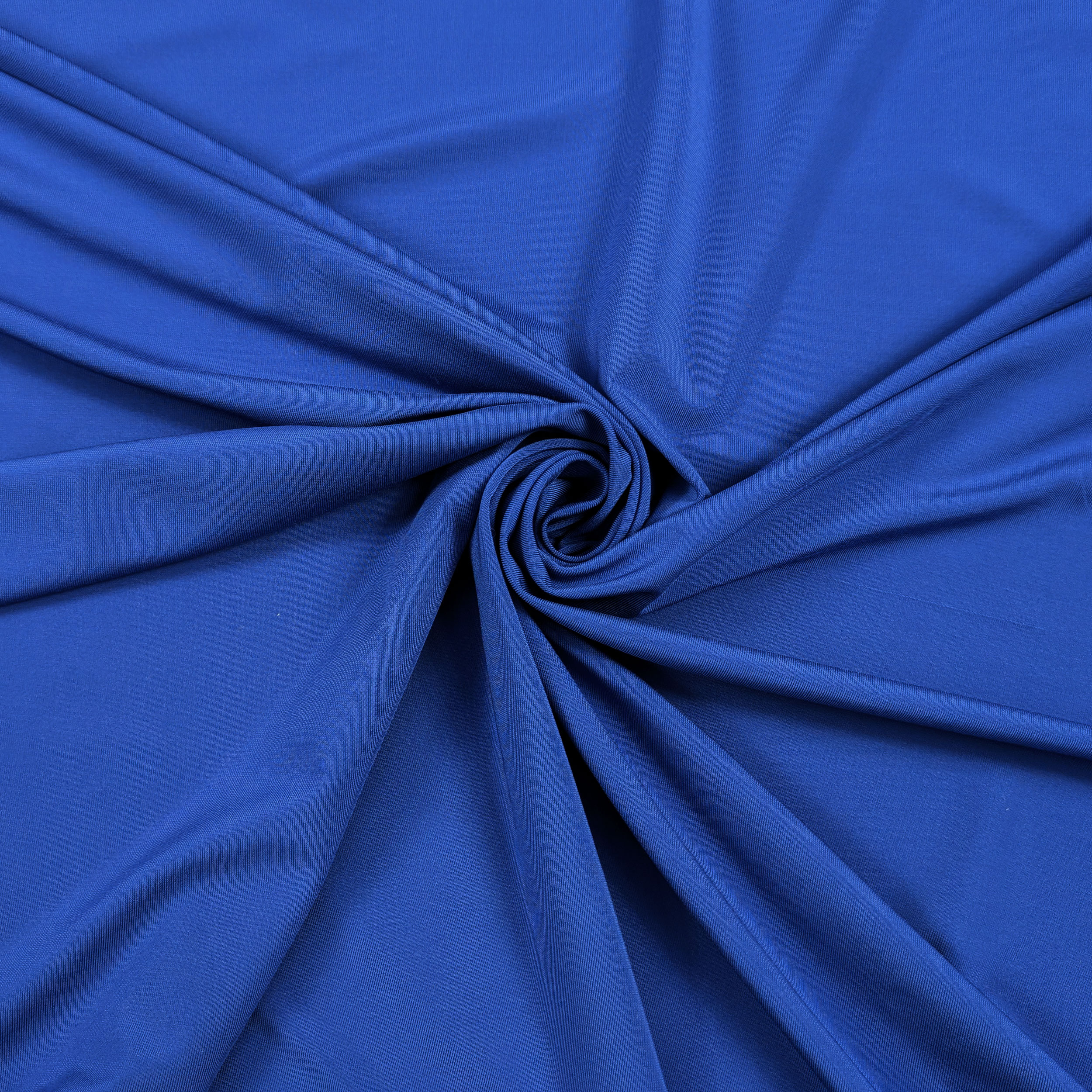 Viskose Naturseidenjersey Electric Blue