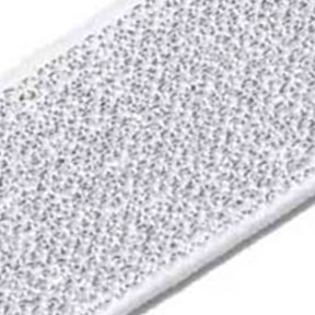 Base Bianco Lurex Argento
