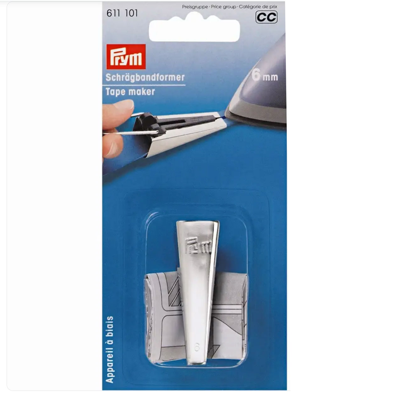 Prym 904210, Lo Sbieco In Cotone Per Cucire. Lungo 3,5 Metri E Largo 60 Mm (piegato A 30 Mm). Perfetto Per Rifinire Scollature Di Magliette, Abiti E Biancheria. Oltre 40 Colori Disponibili.