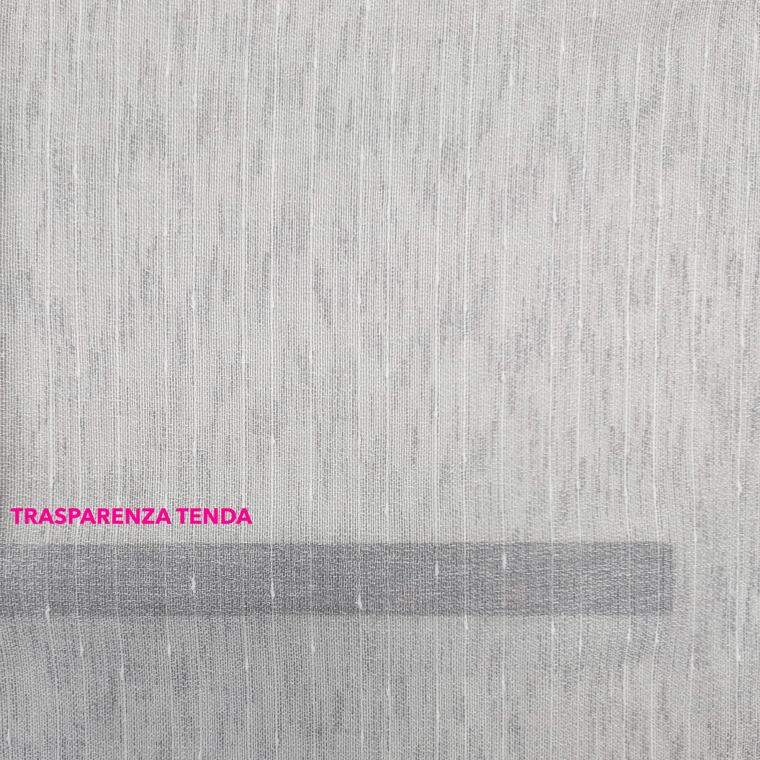 Grey Flocked Curtain Fabric Image