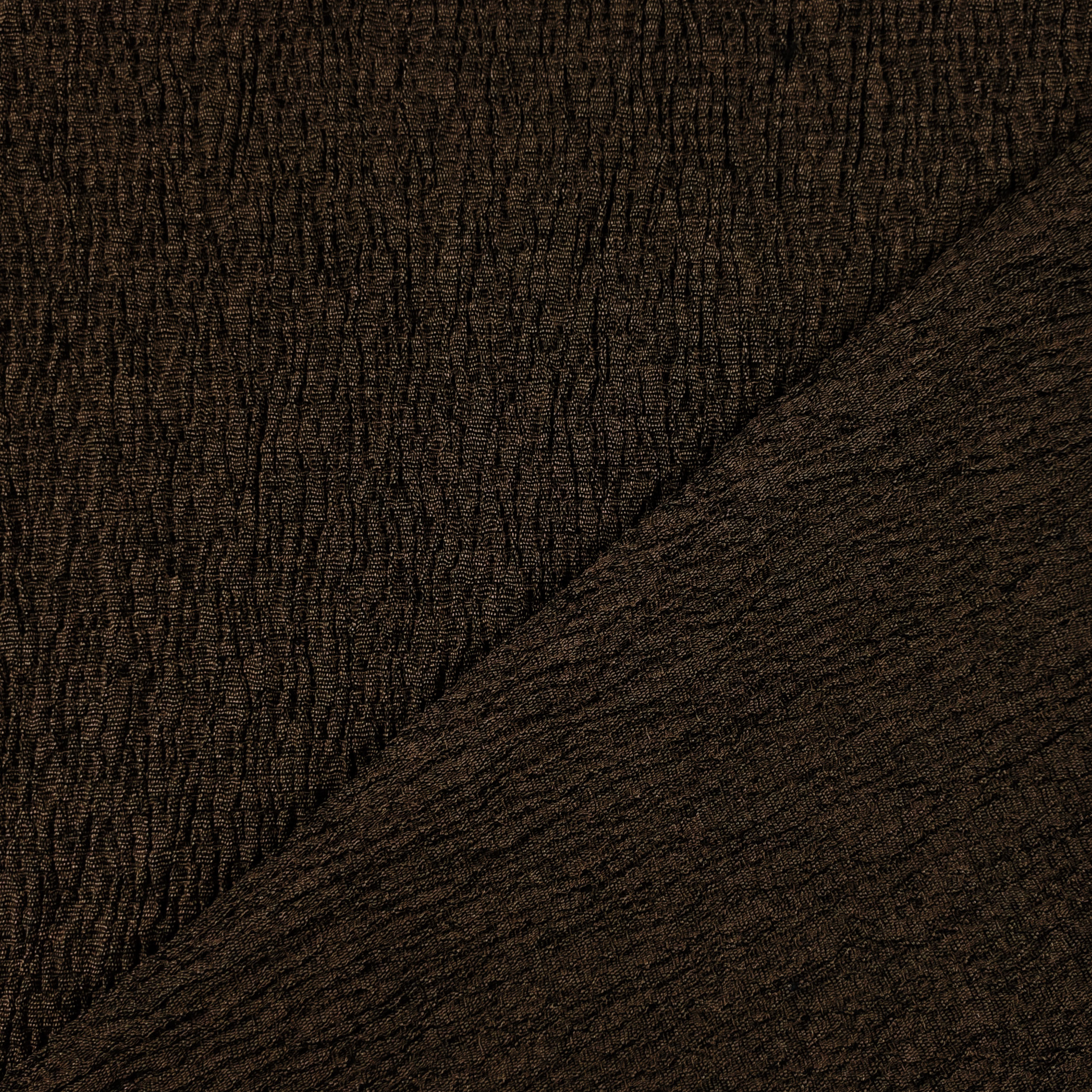Wrinkled Elastic Slipcover Fabric Brown Image