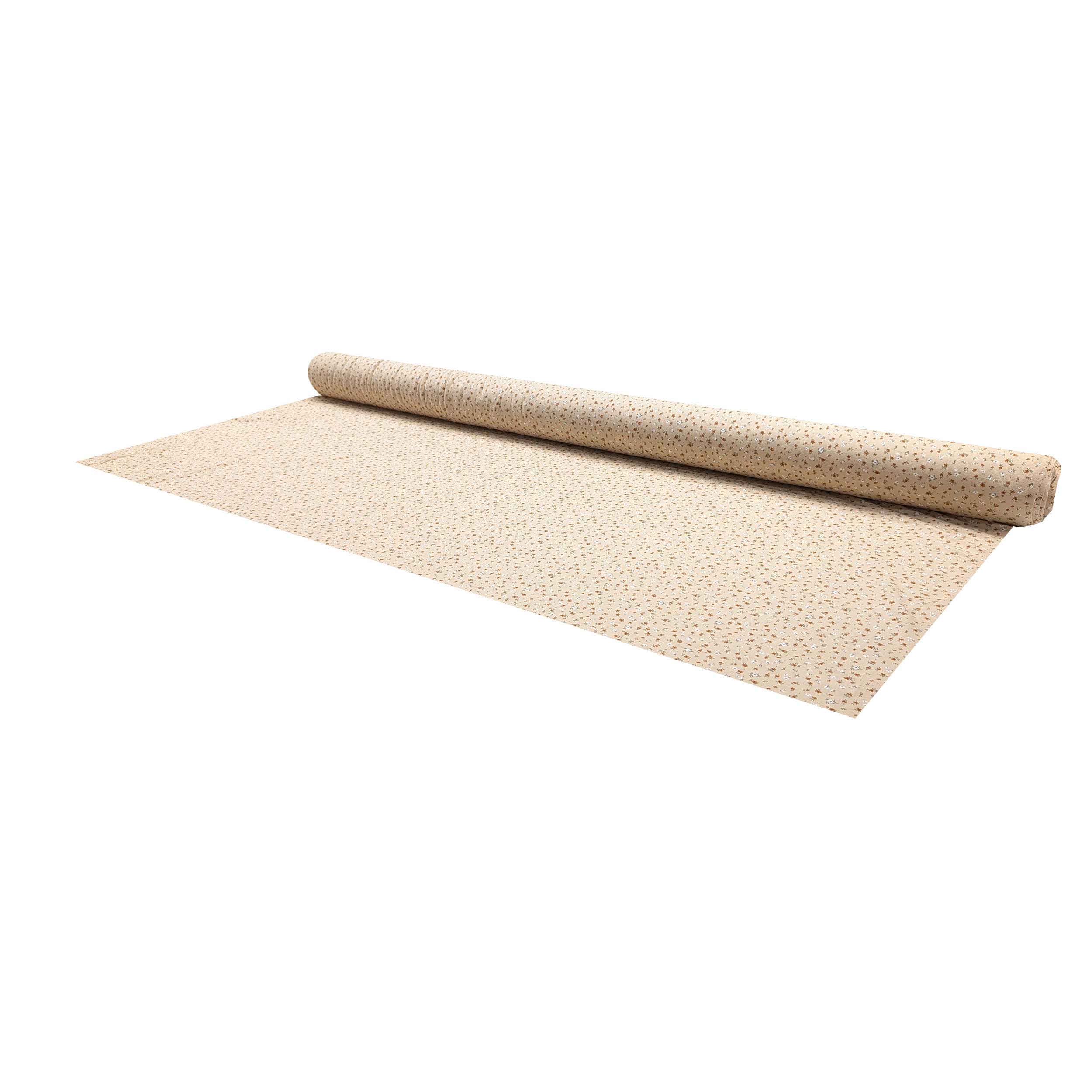 Jersey Cotton Beige Floral Jersey Image