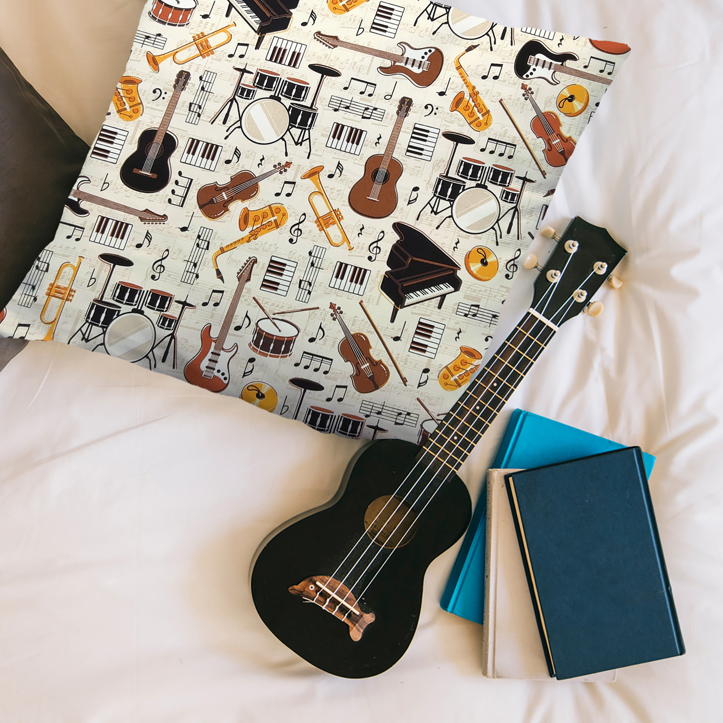 Instruments de musique en tissu de Panama Image