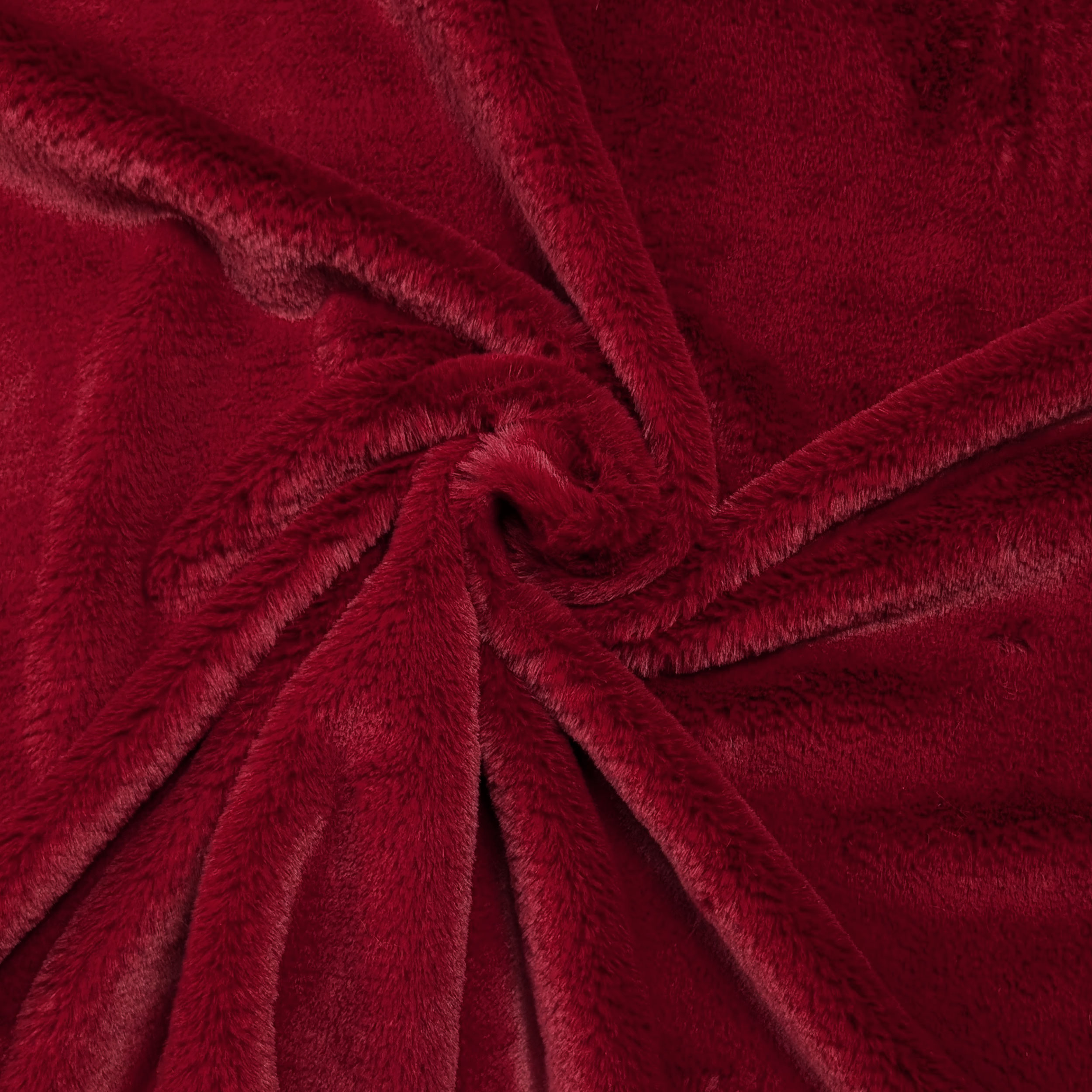 Synthetic Fur Dark Red Beaver Image