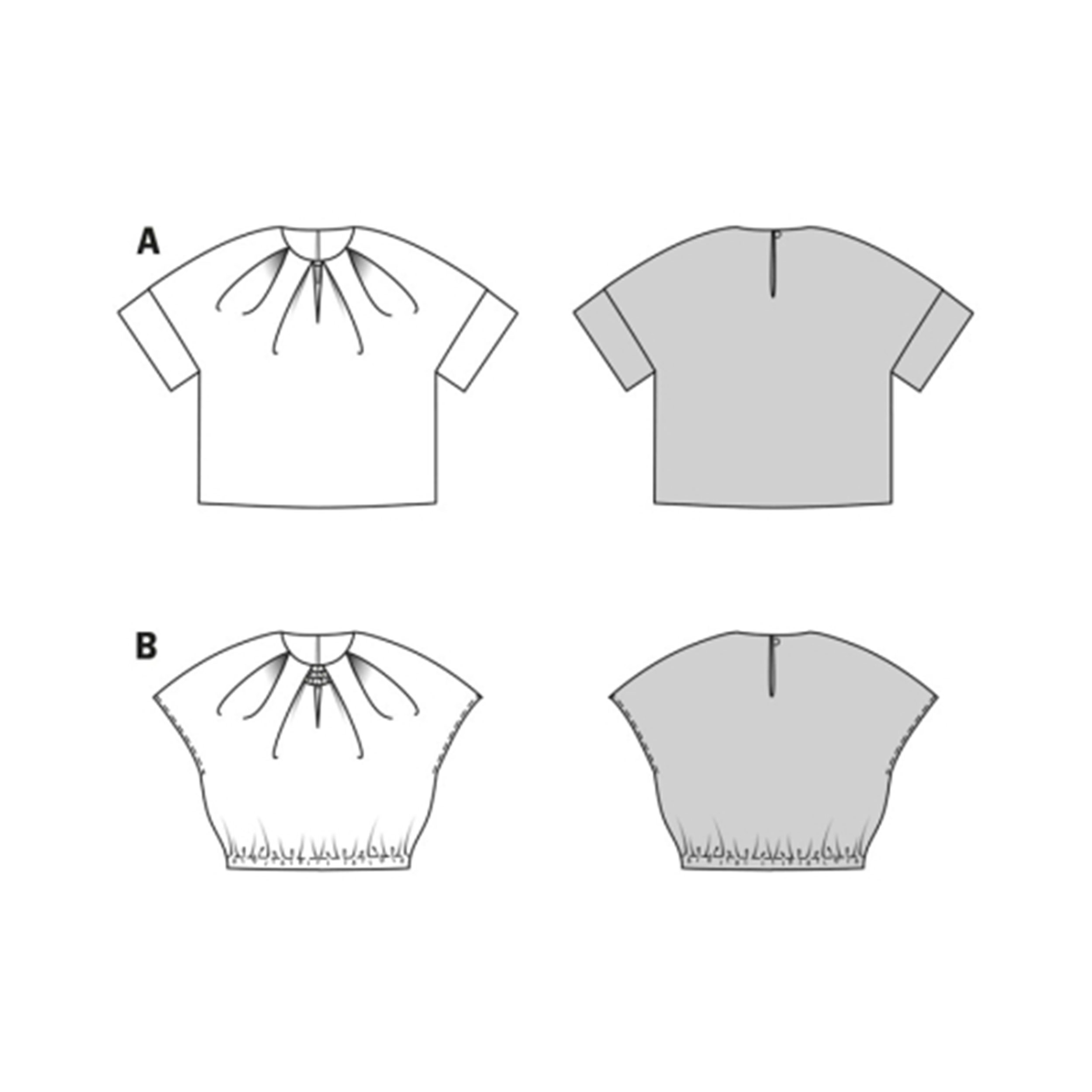 Burda Pattern Medium Blouse Image