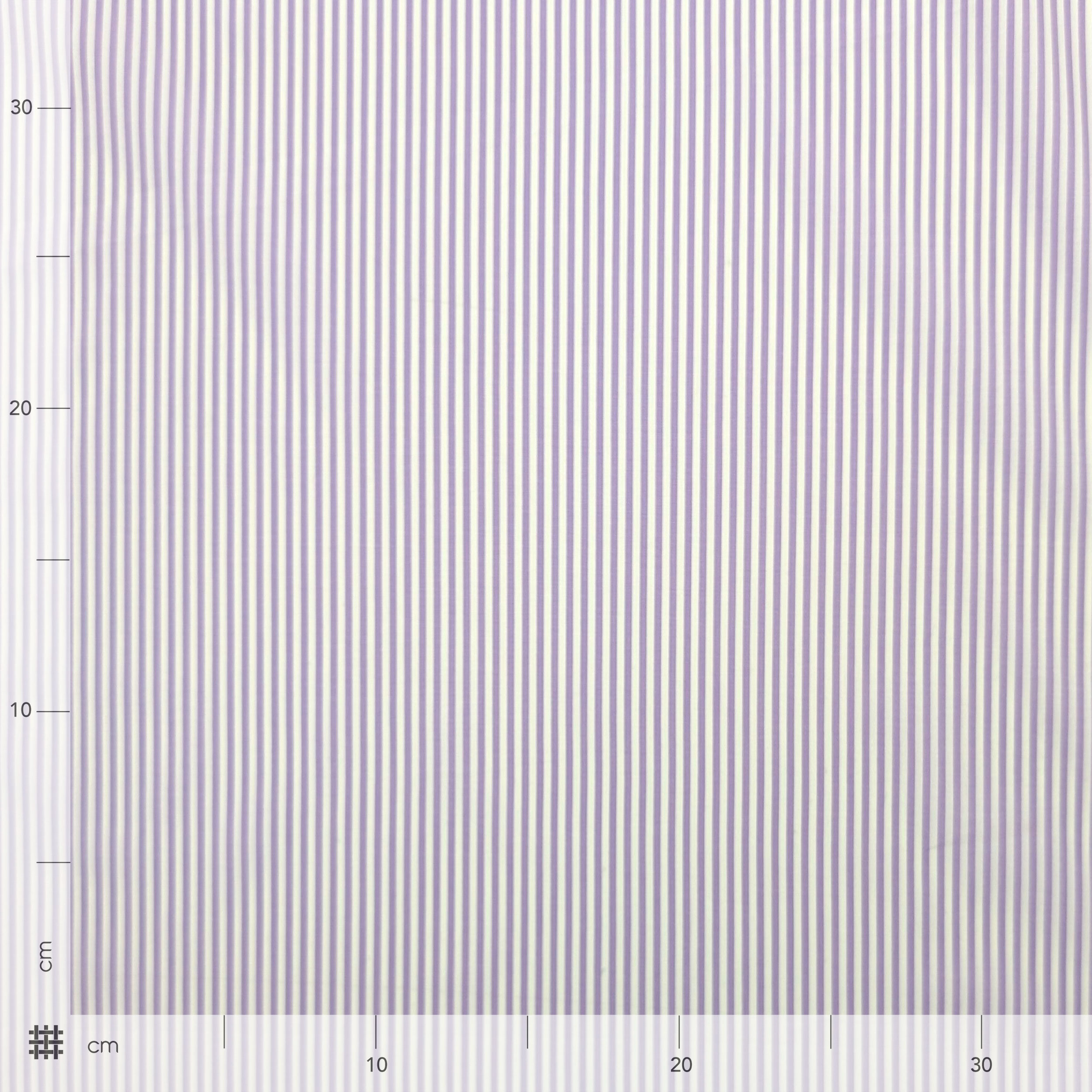 Cotton for Shirting Lilac Stripes Image