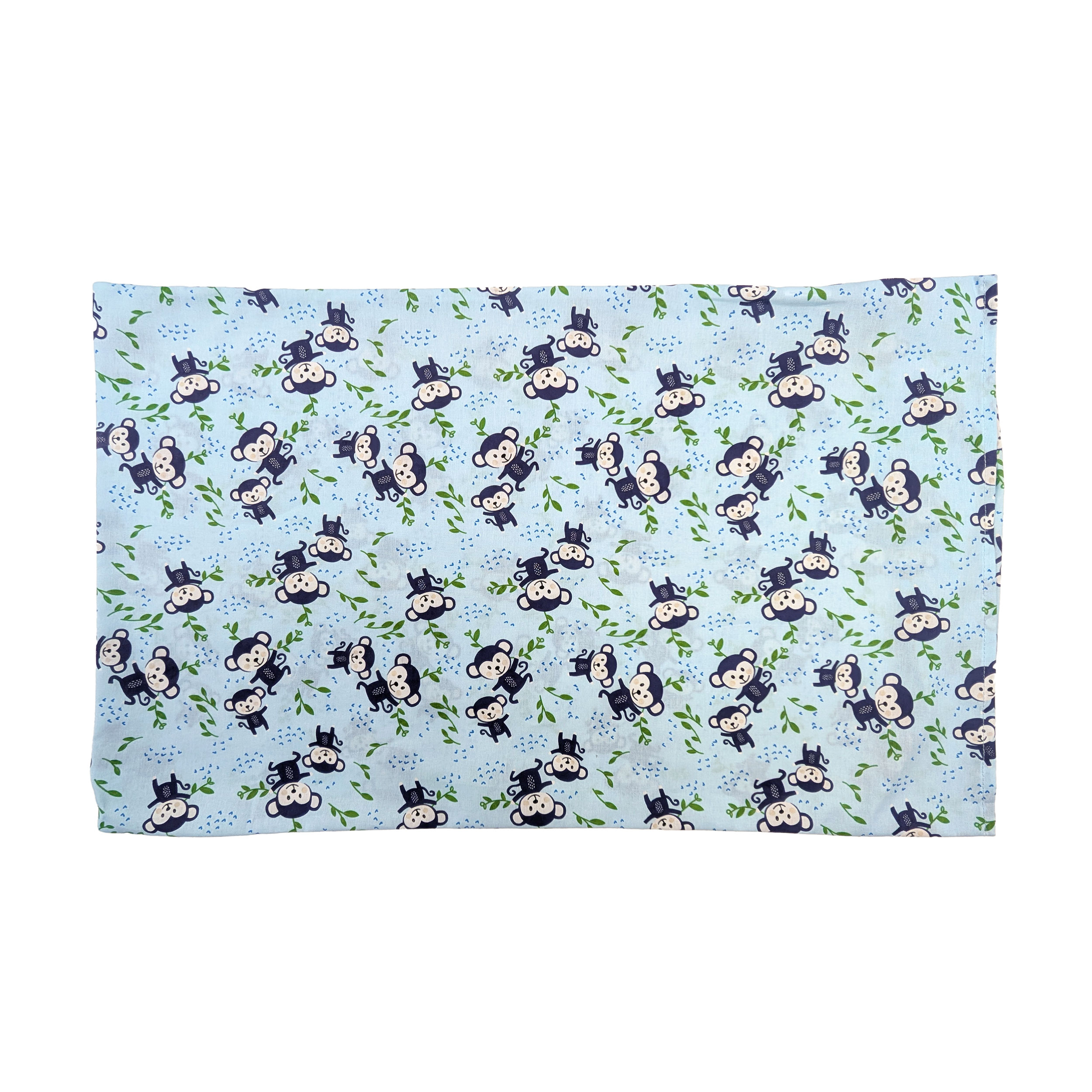 Blue Monkeys Pillowcase Image