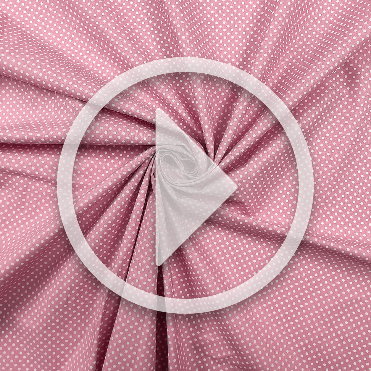 Polka Dot Old Rose Cotton Image