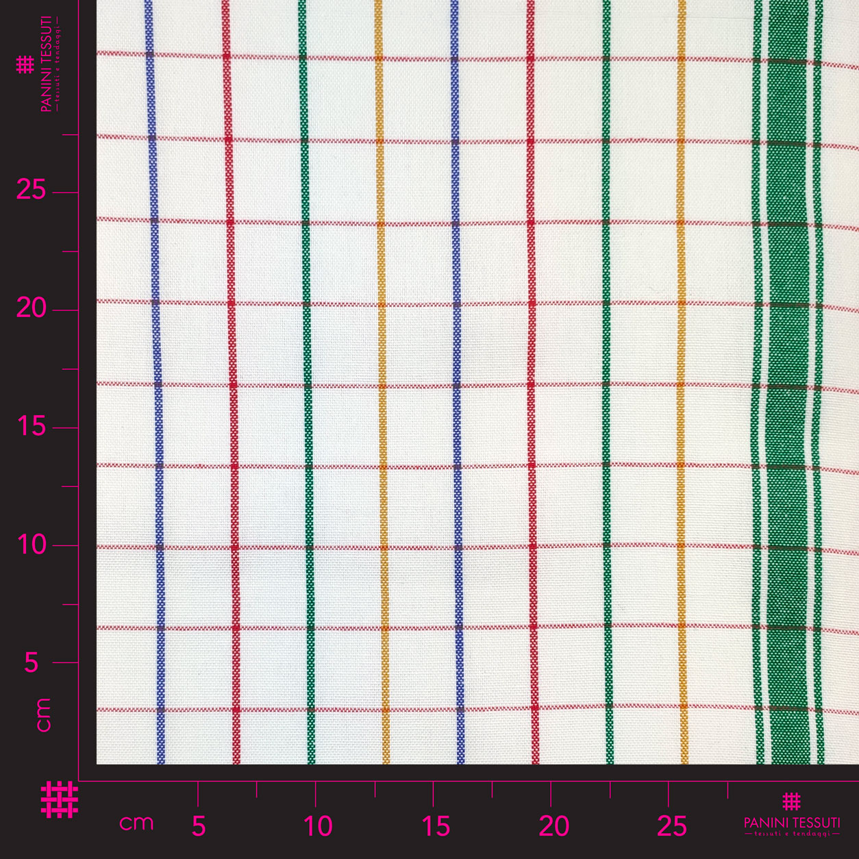 Cotton Double Edge Green Stripes Kitchen Towel