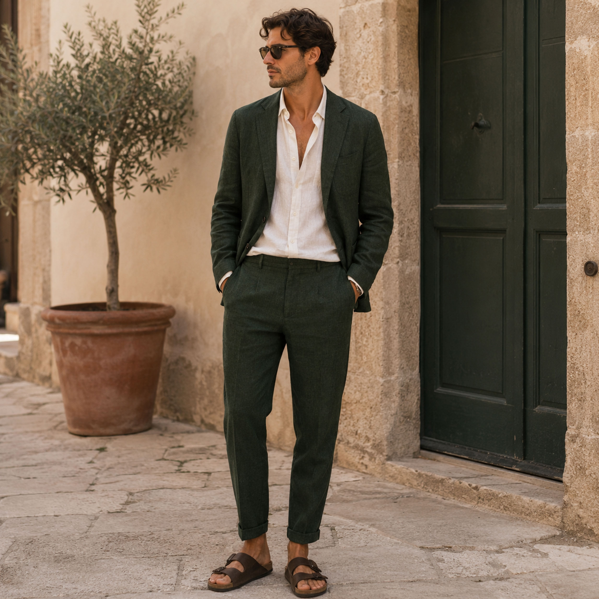 Pure Linen Fashion Musk Image