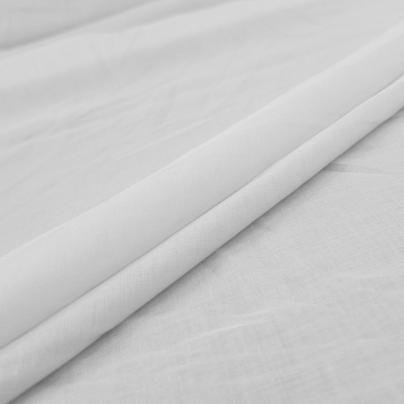 Plain Natural Viscose Fabric Image