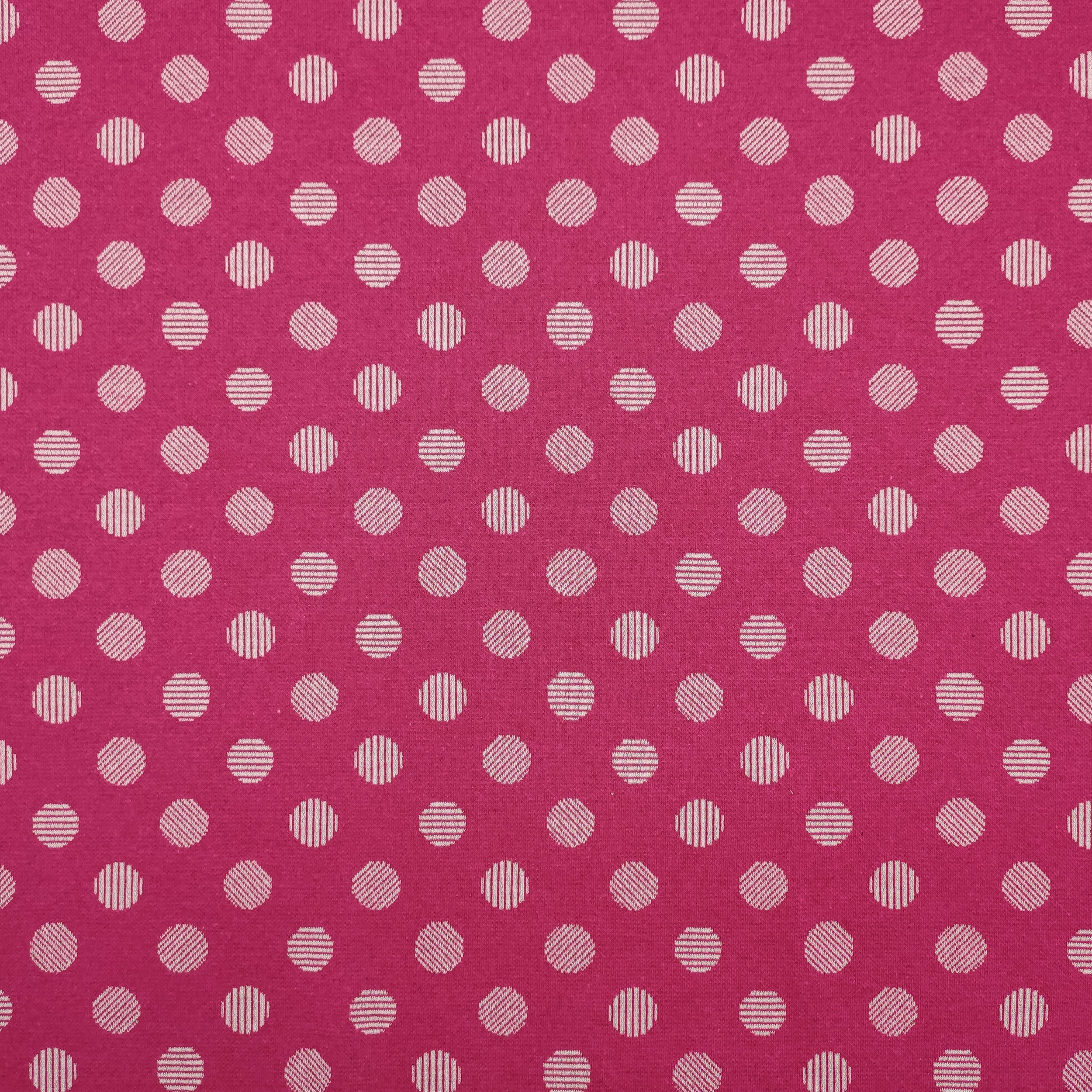 Punto Milano Fond abstrait à pois Fuxia Image