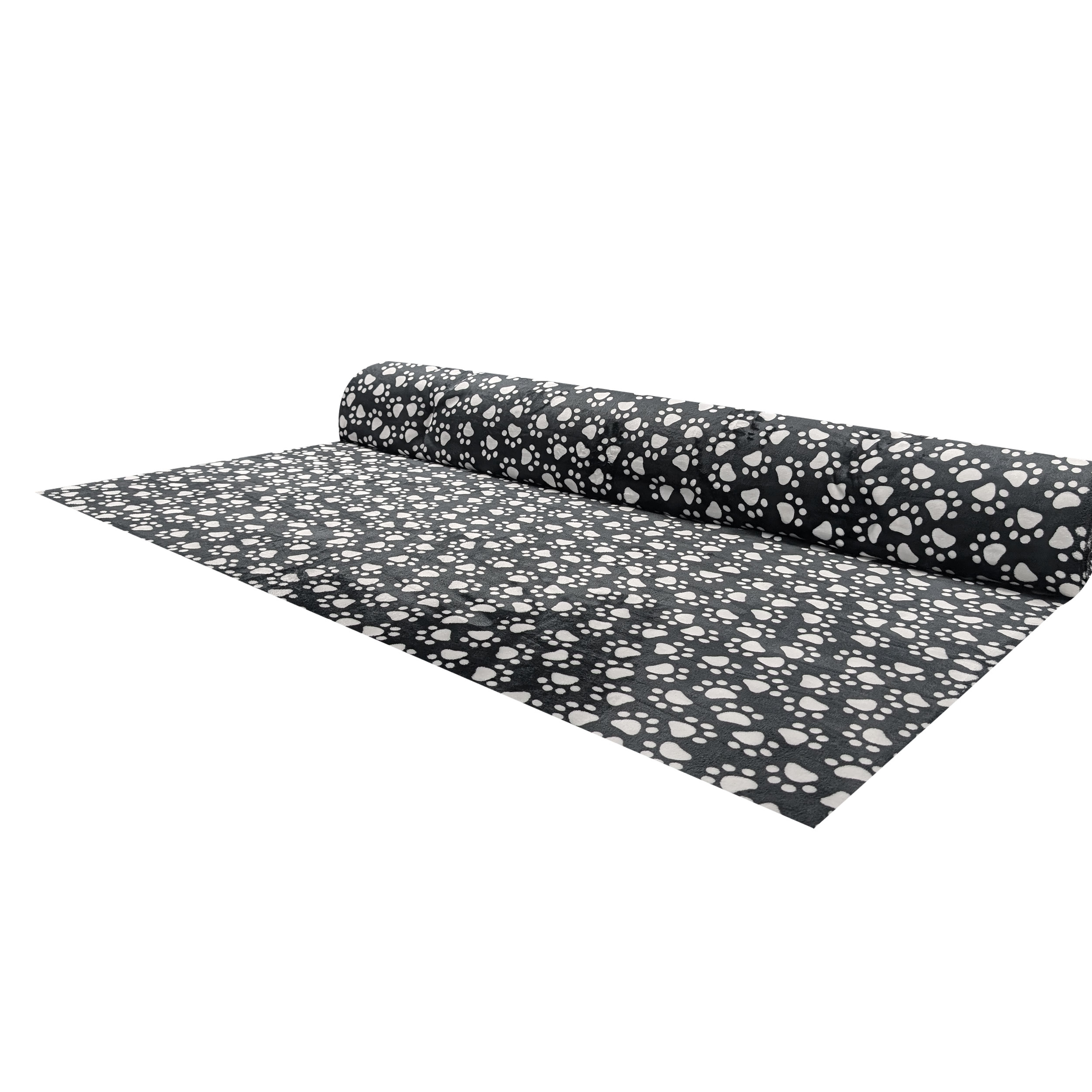 Cashmere Hand Fleece White Orme Background Black Image