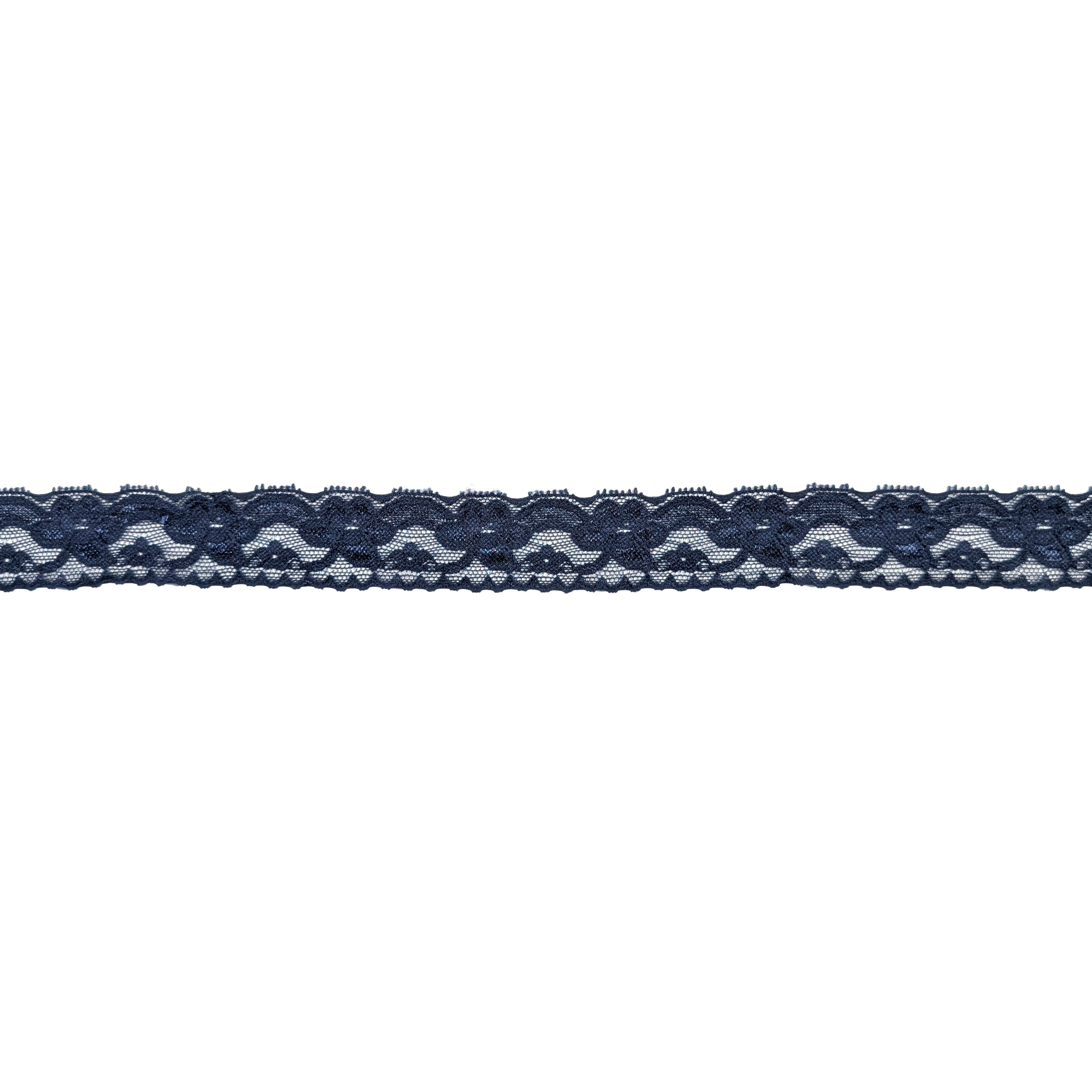 Low Elastic Lace with Flowers Image