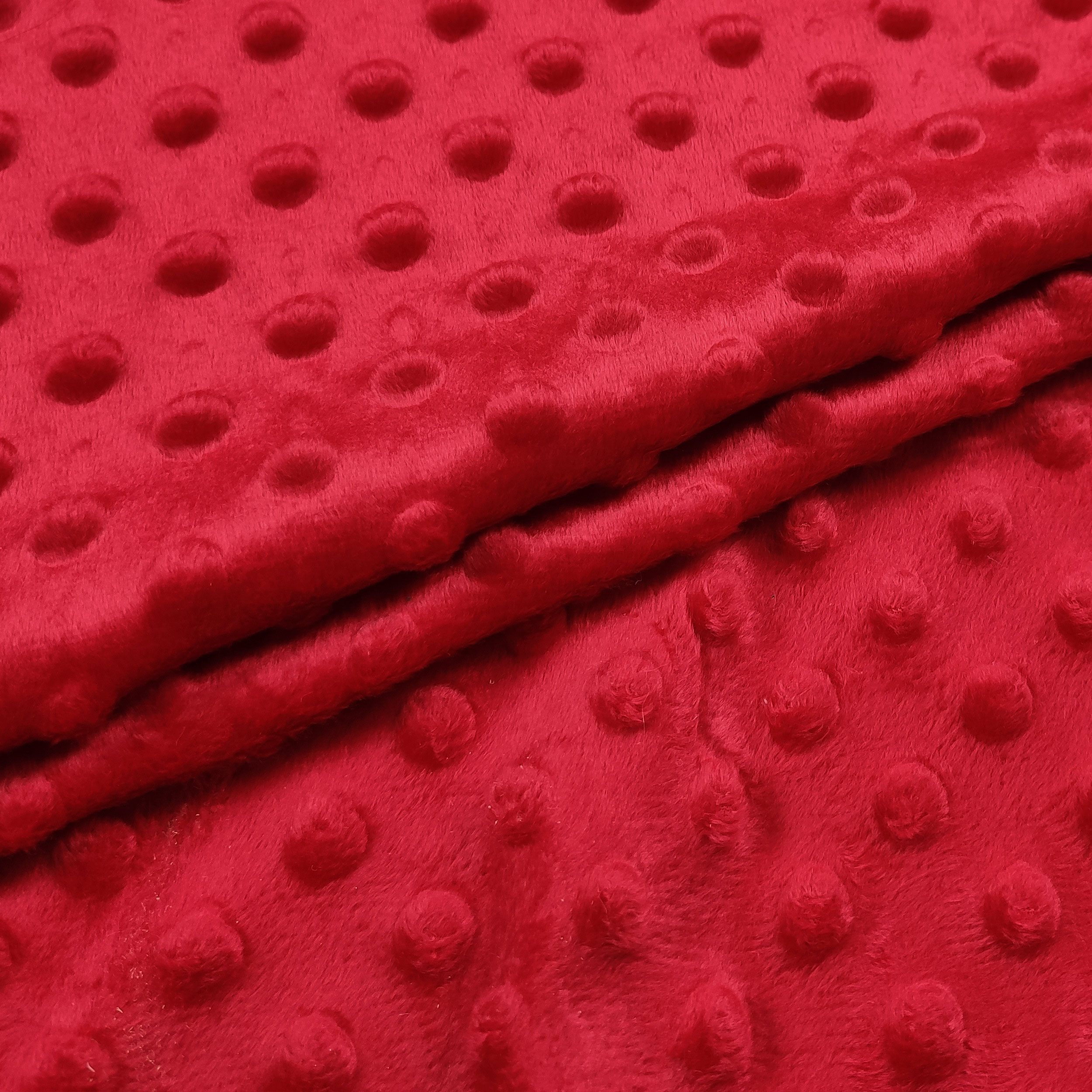 Tela de felpa Minky Dots 1
