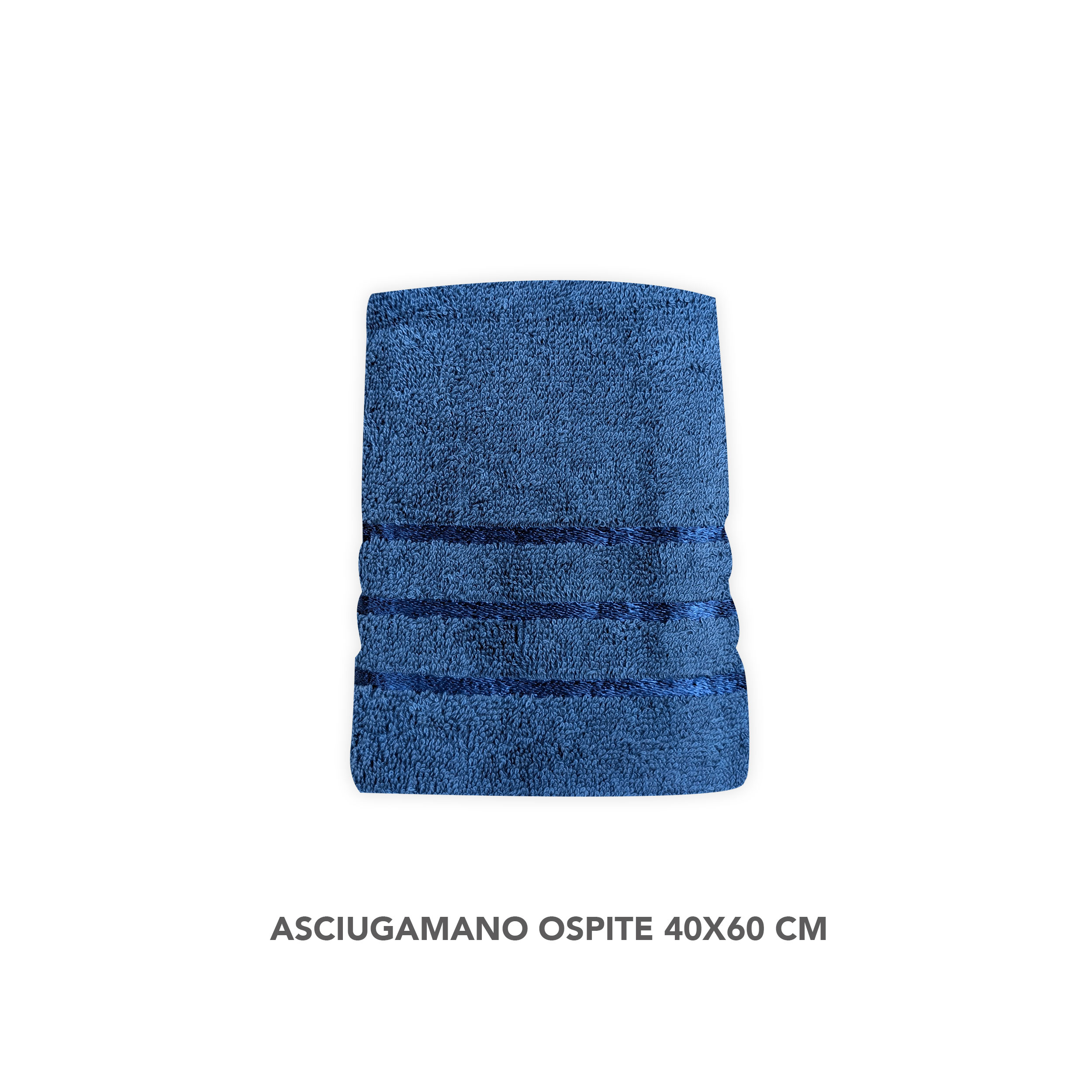 Blue Bath, Face and Guest Towel Set Image